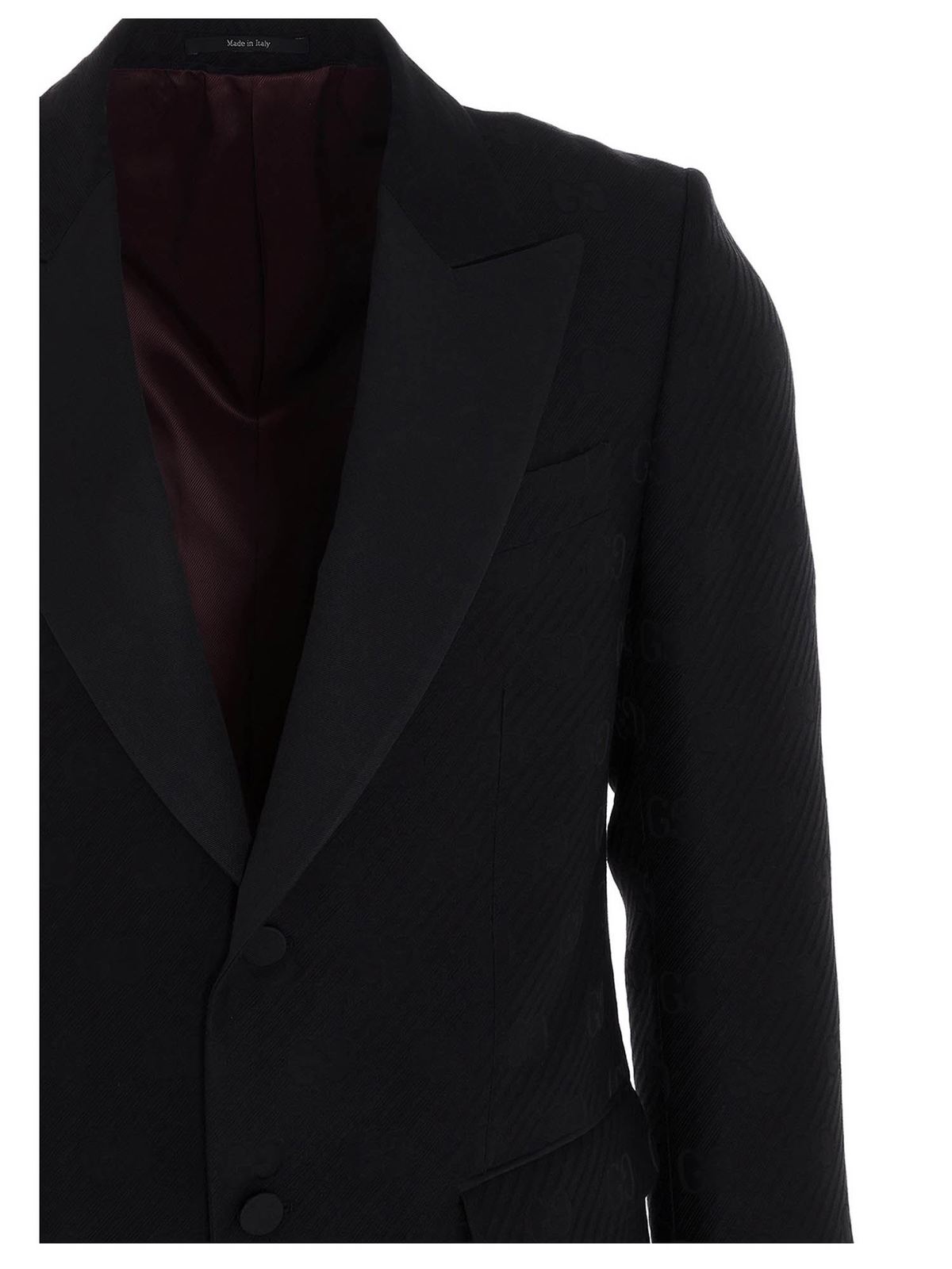 black gucci blazer