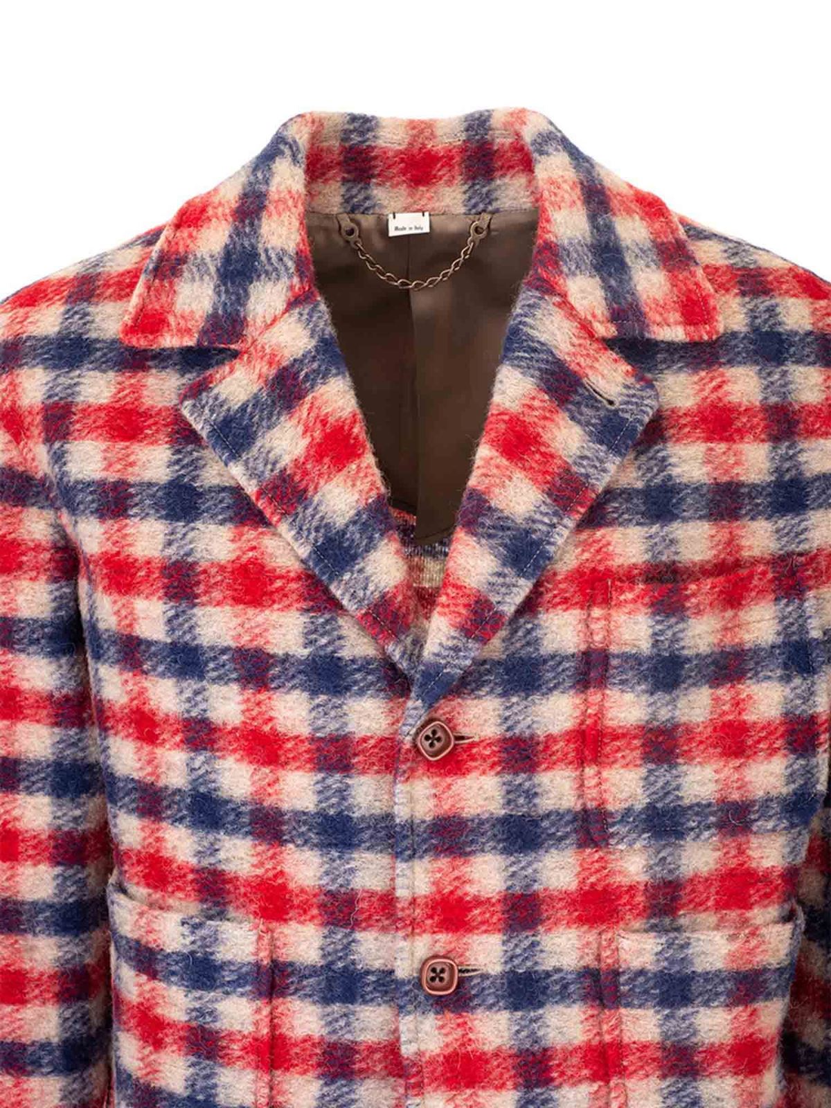 کژوال Gucci - Checked wool blend short 