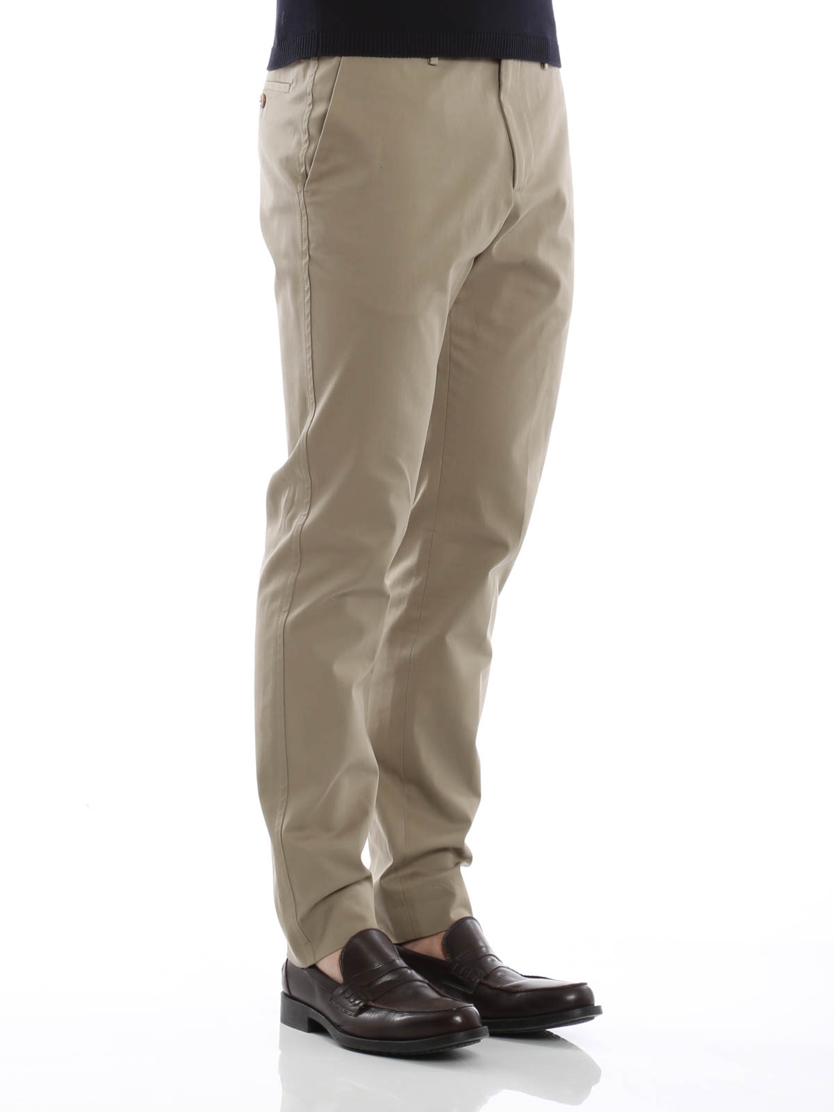 lemmer Forsendelse Saucer Casual trousers Gucci - Cotton gabardine chinos - MH9406359Z43689569