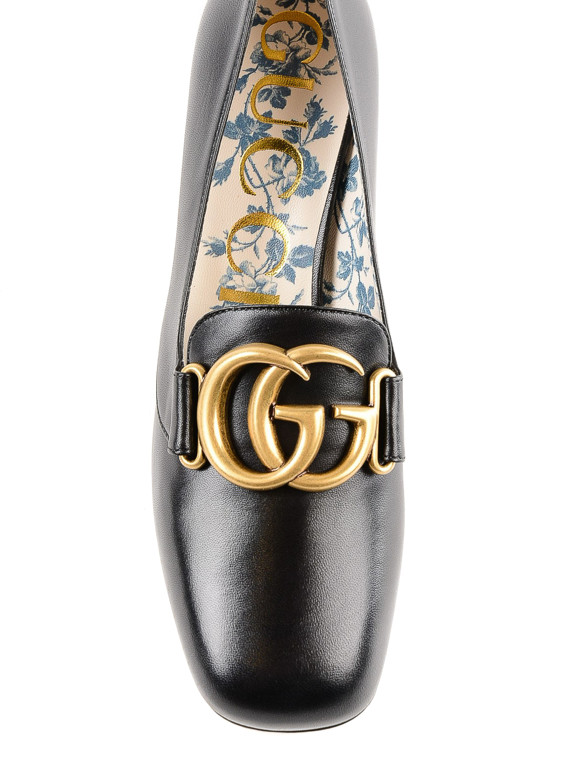 Majestætisk Luske vokal Court shoes Gucci - GG Marmont detailed leather pumps - 525333C9D001000