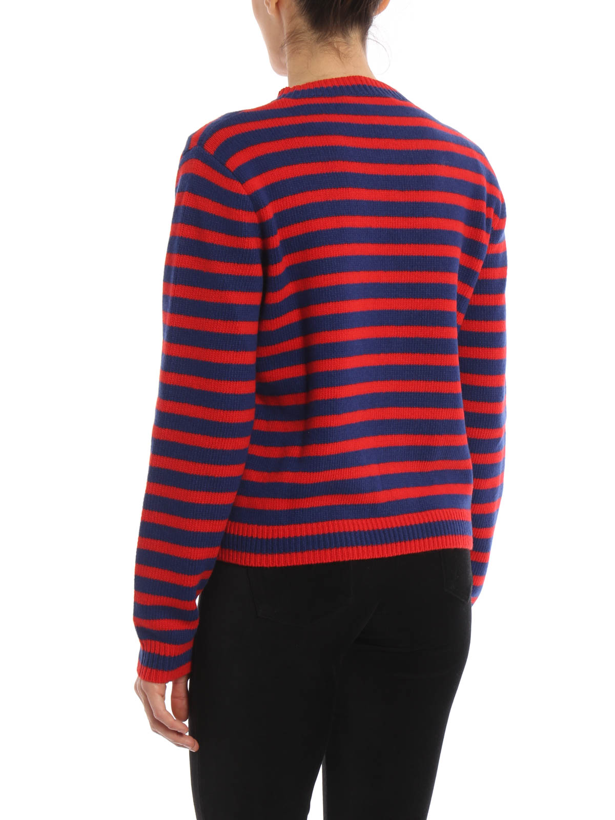 gucci striped tiger sweater