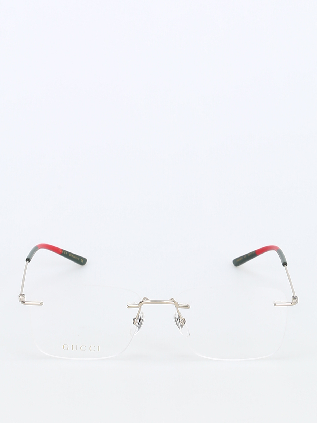 gucci eyeglasses rimless