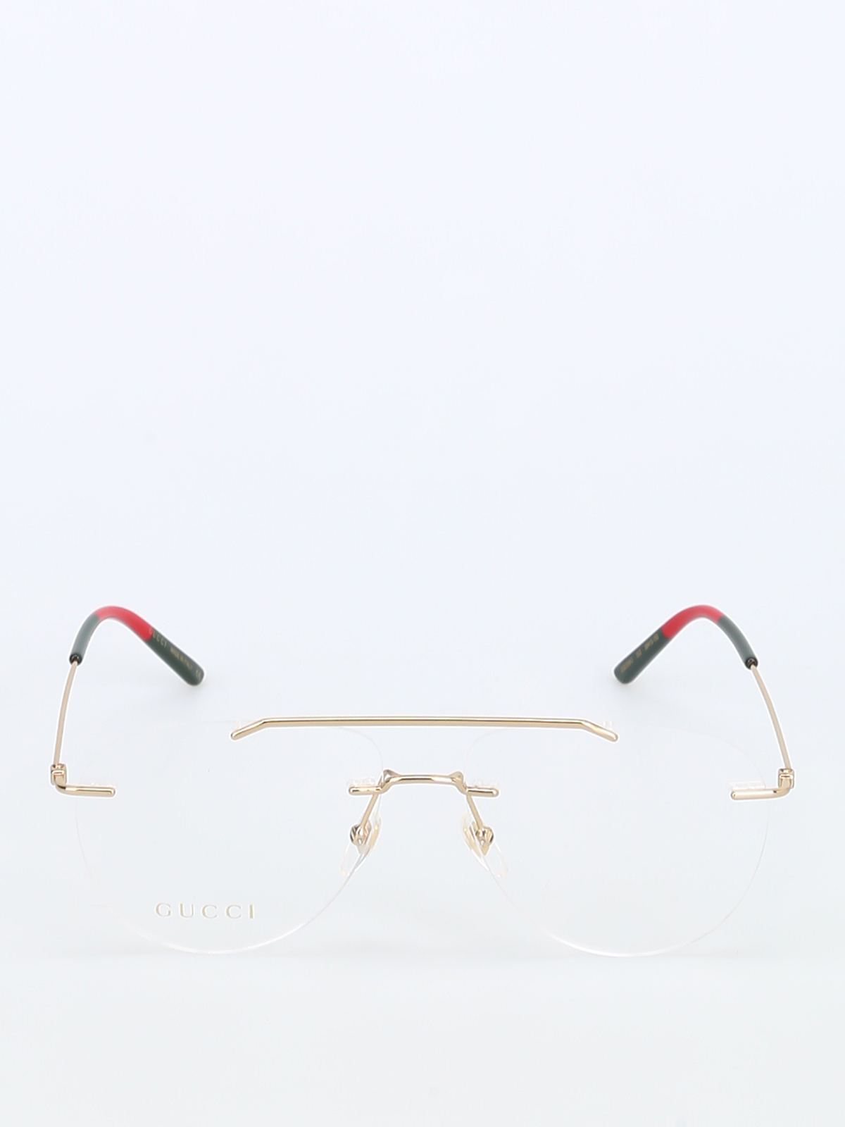 gucci gold frame eyeglasses