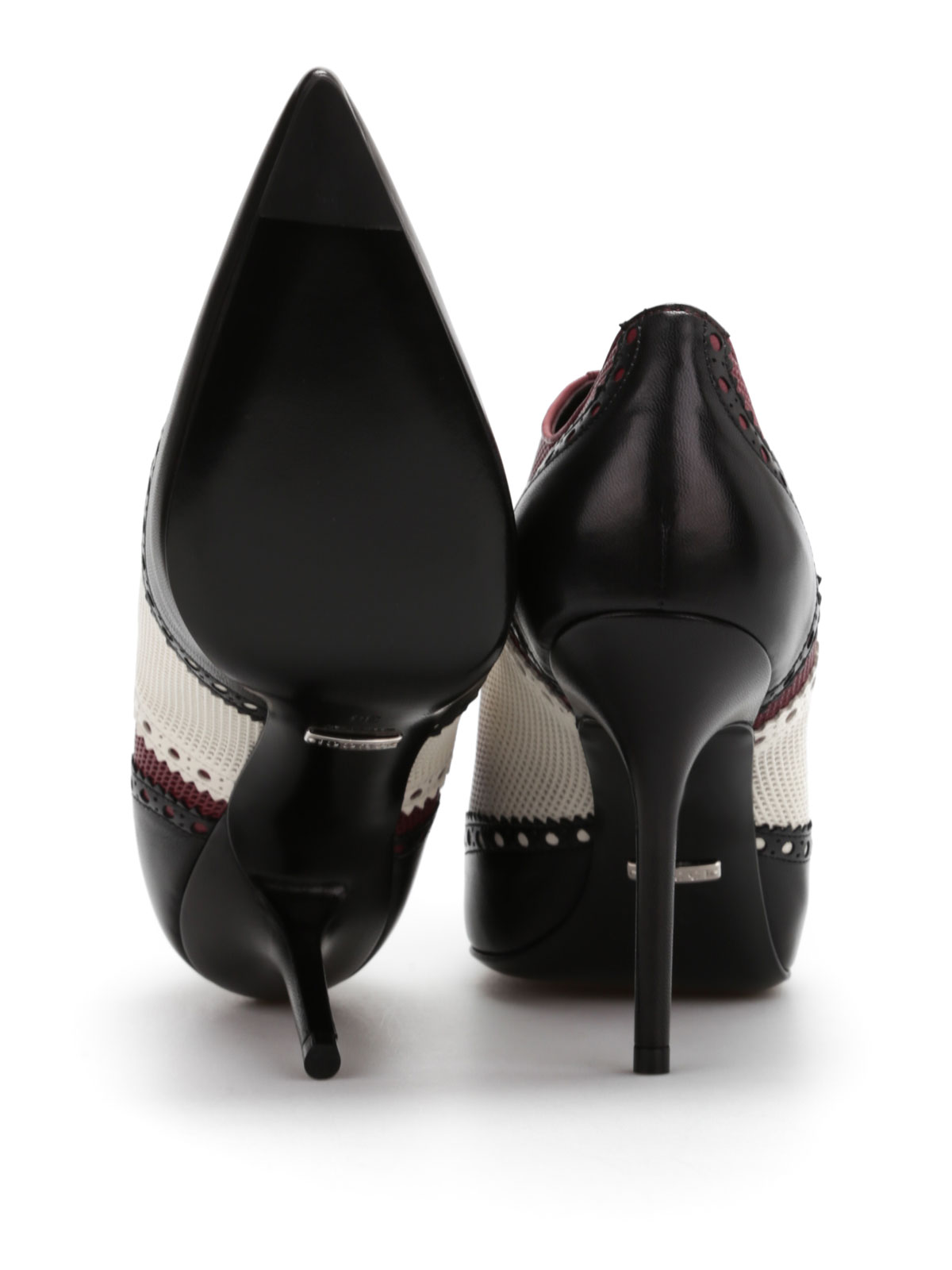 Lace-ups shoes Gucci - Gia brogue lace-up heeled shoes - 388945C9DZ01081