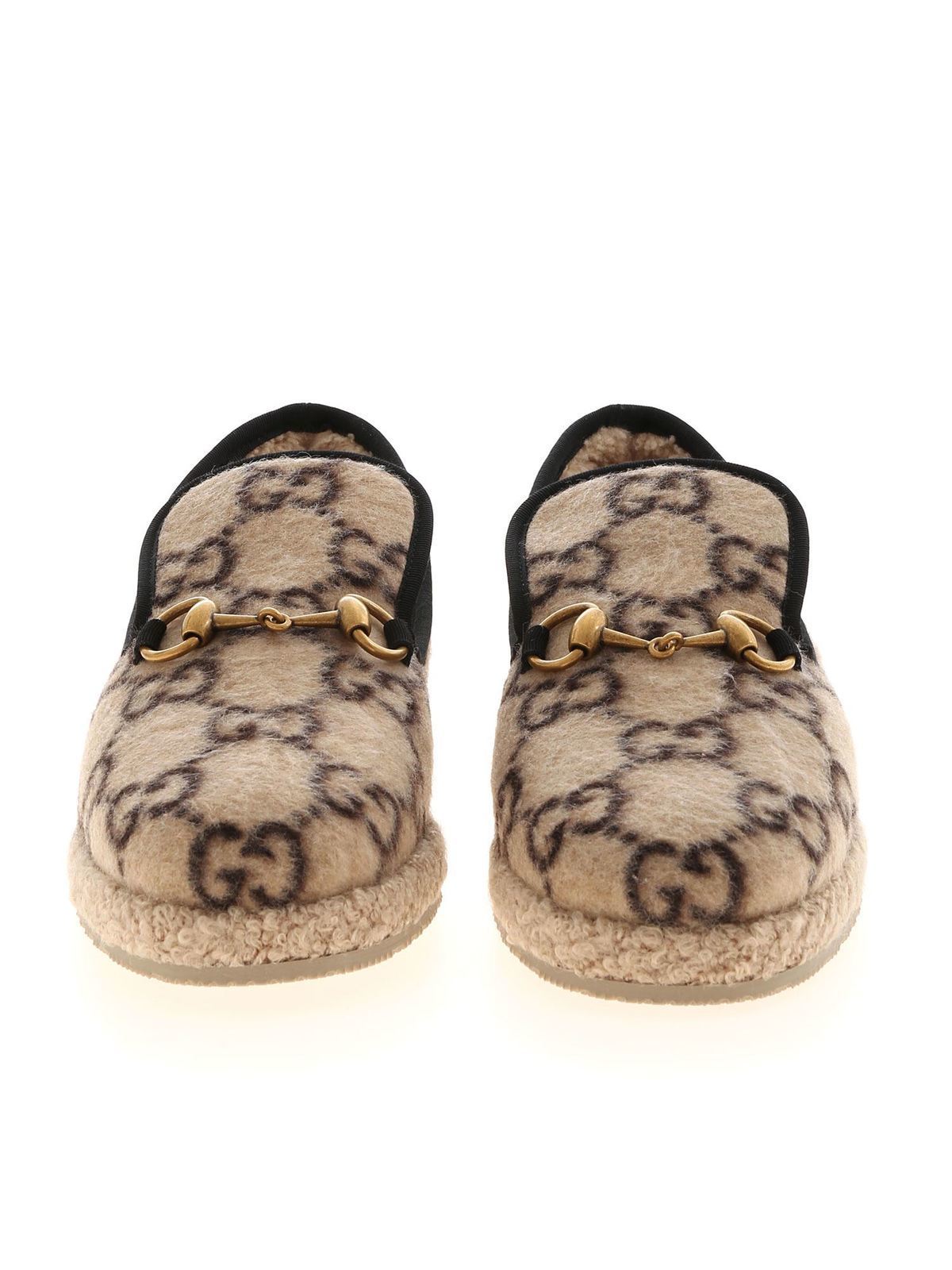 gucci wool loafers