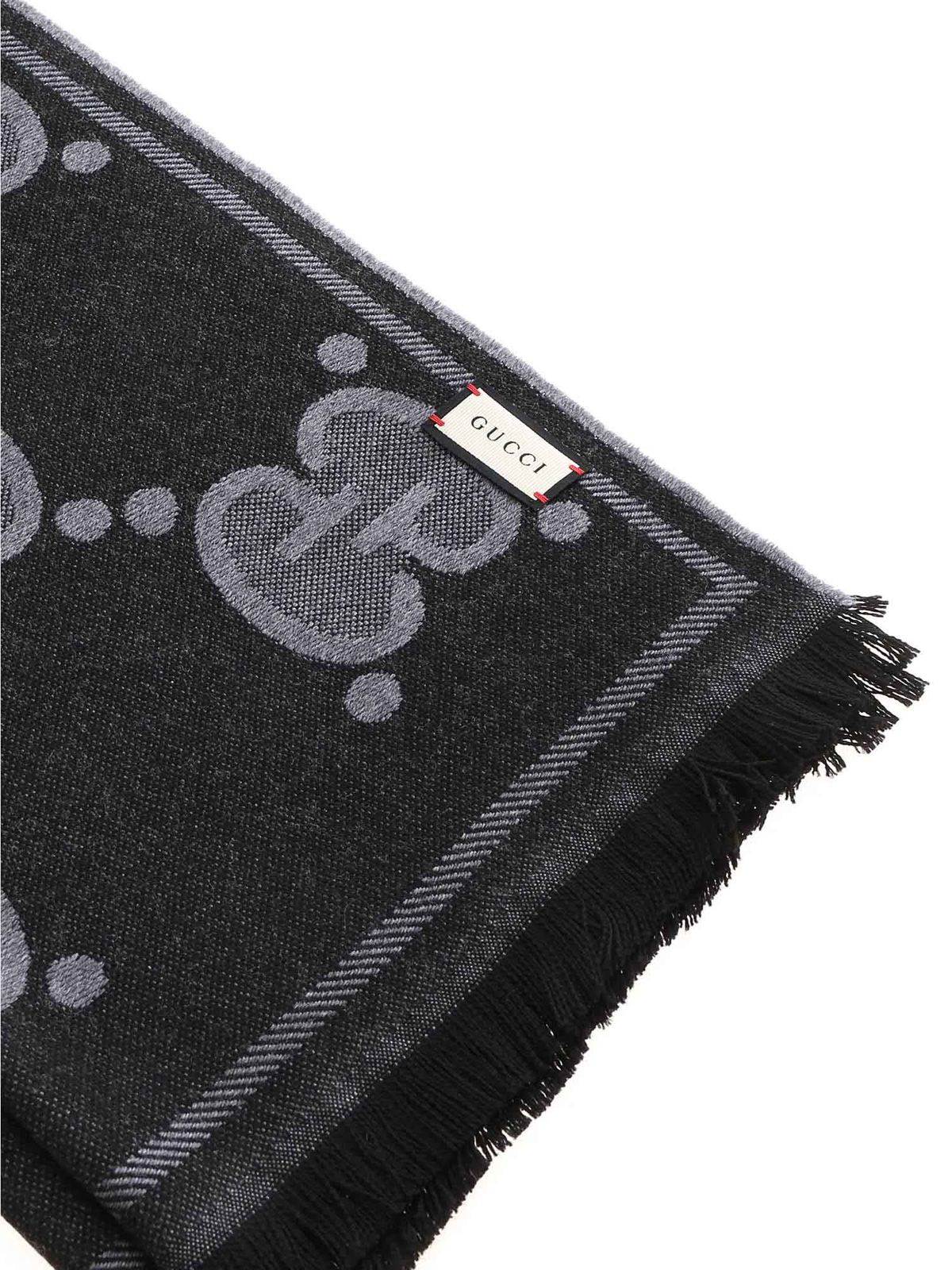gucci shawl grey
