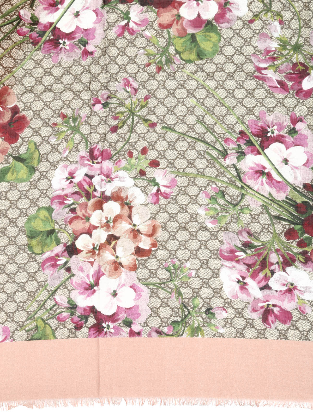 Gucci - Blooms print shawl - شال 