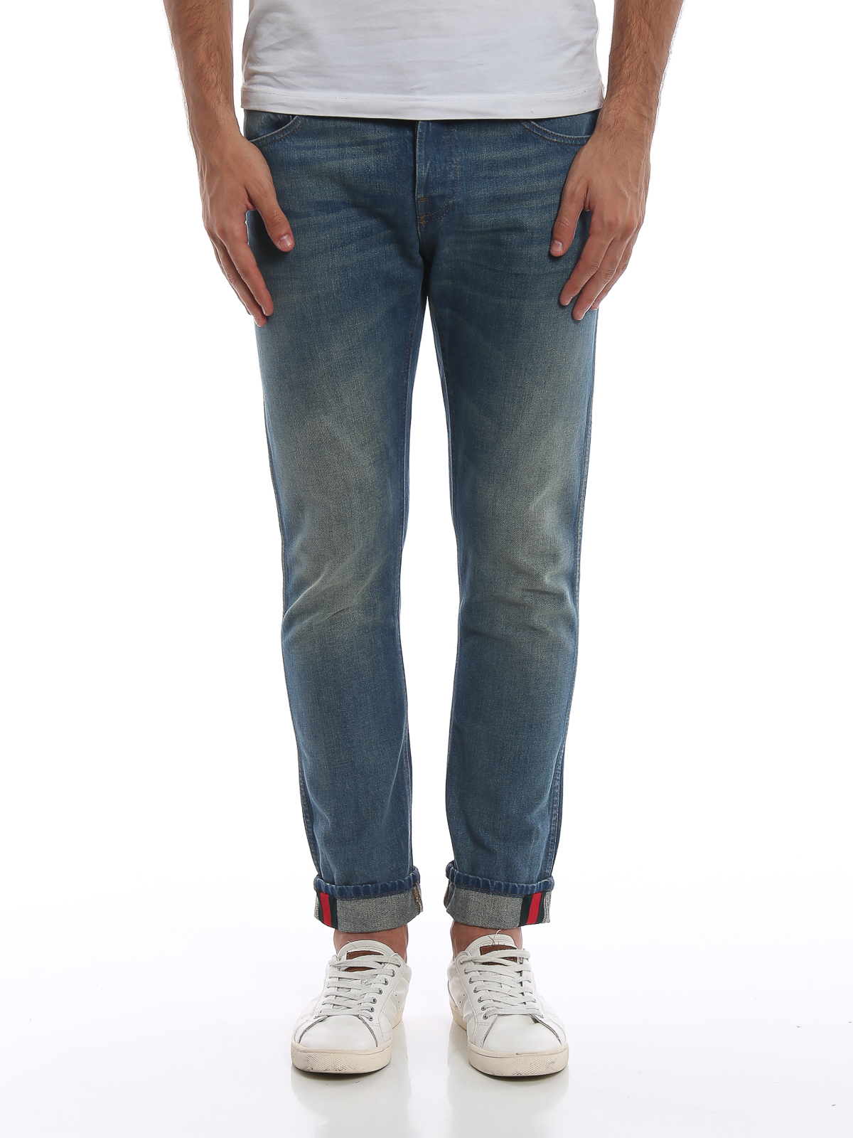 straight leg relaxed fit jeans