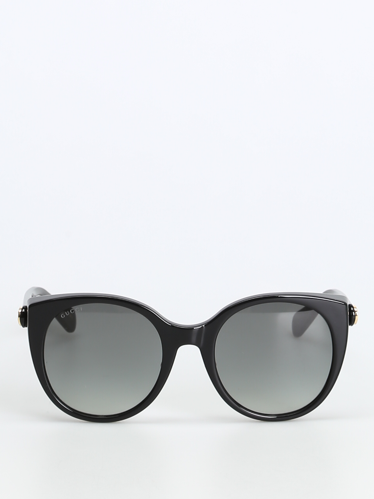 Gucci - Black cat eye sunglasses with 