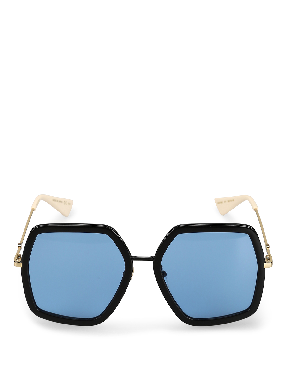 gucci geometric sunglasses