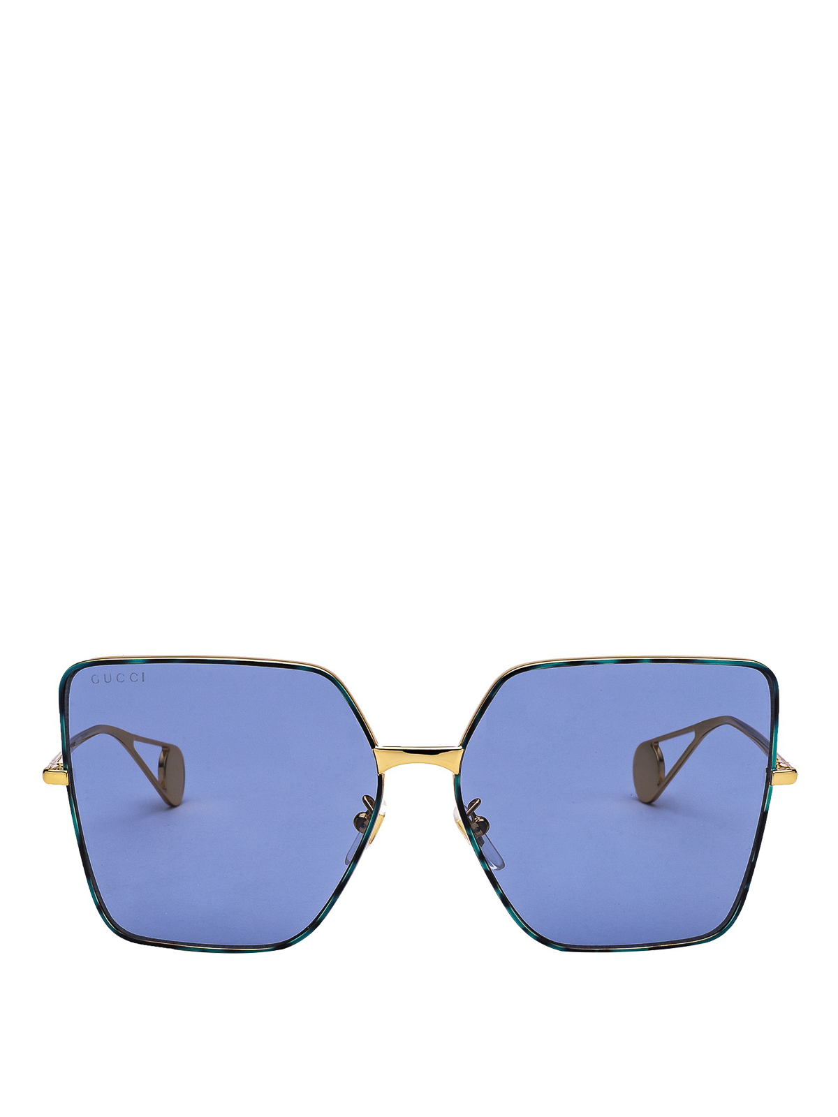 gucci geometric sunglasses