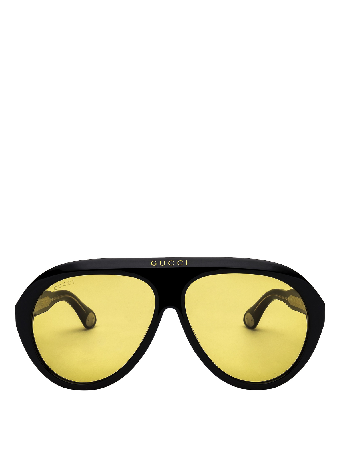 gucci yellow lens sunglasses