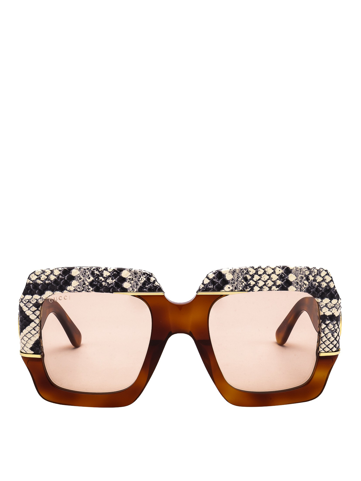 Gucci - Python print sunglasses - عینک 