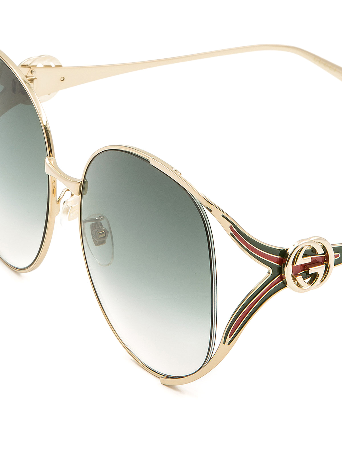 gucci sunglasses metal frame