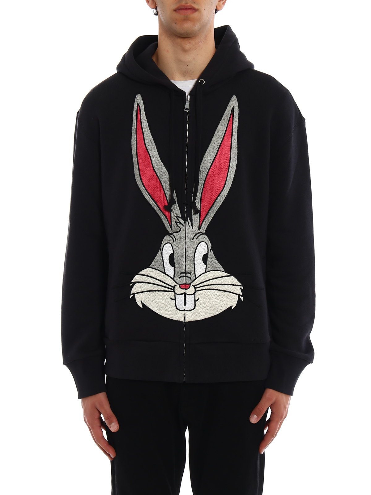 Grondwet Missend helling Sweatshirts & Sweaters Gucci - Bugs Bunny embroidered hoodie -  519489X9S711286