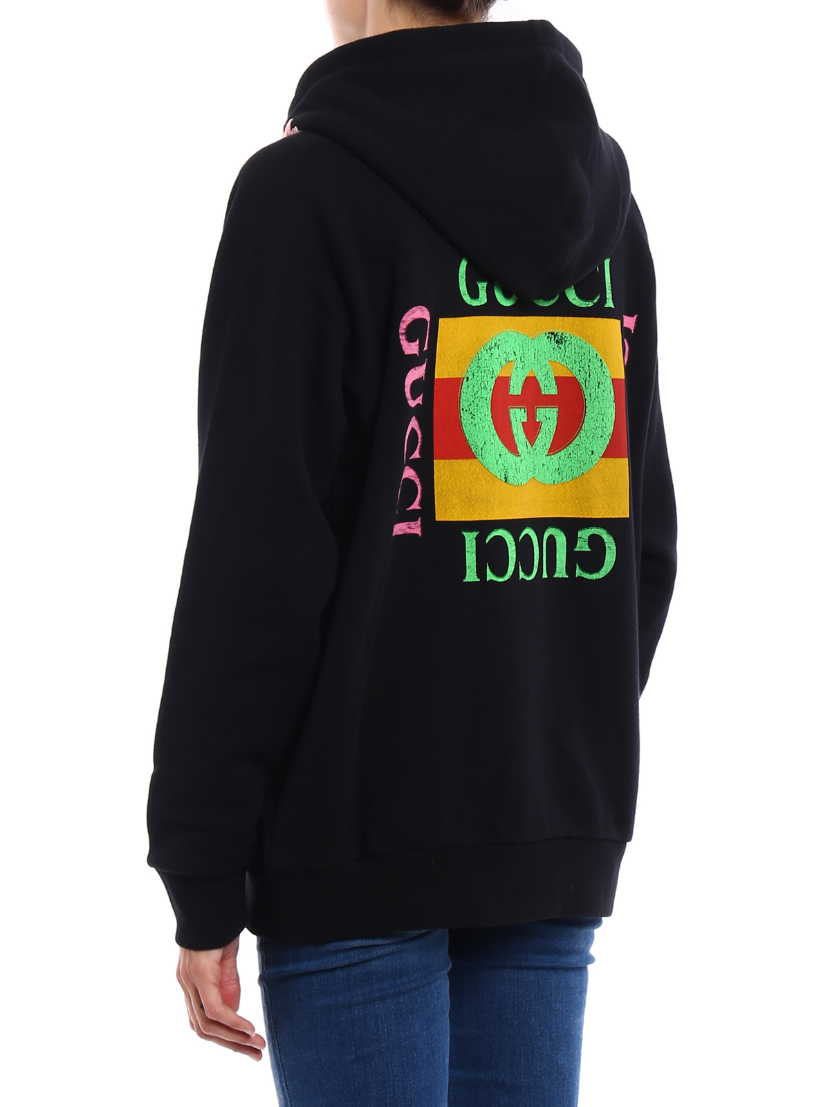 Sweatshirts & Sweaters Gucci - Tiger patch over hoodie 