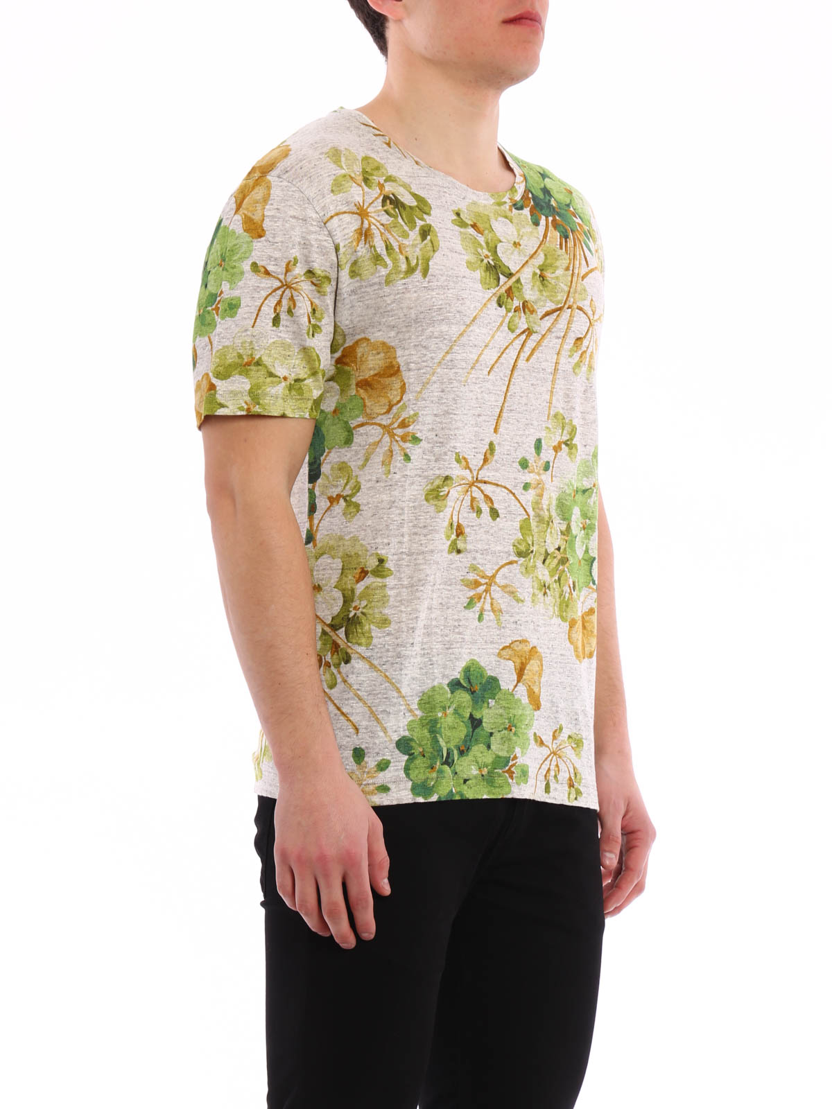 Gucci - Blooms print jersey T-shirt - t 