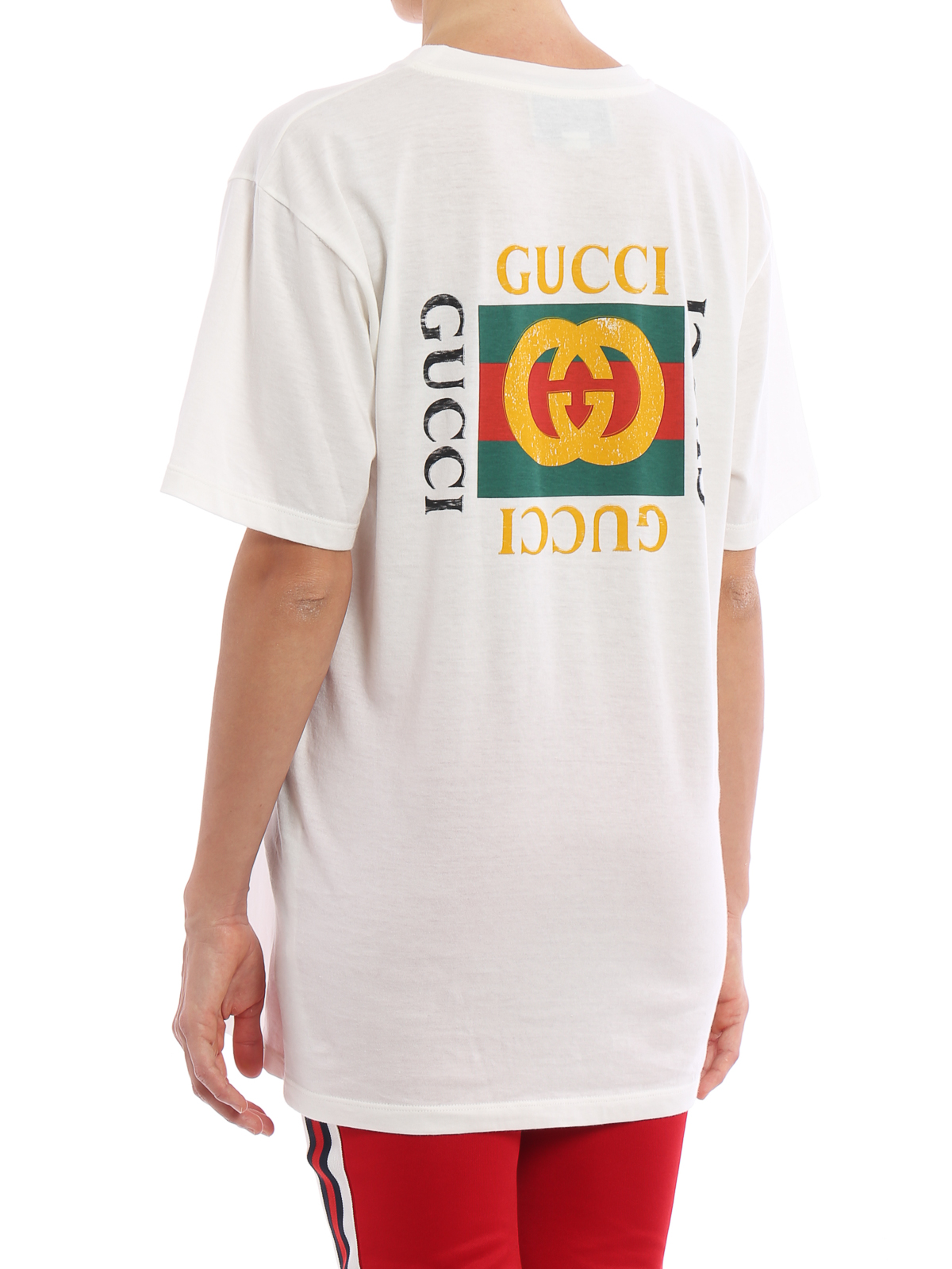 Gucci Tiger Print Oversize T Shirt T Shirts x9b
