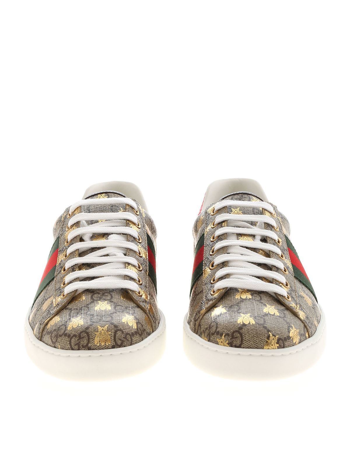 ace gg supreme sneaker with bees