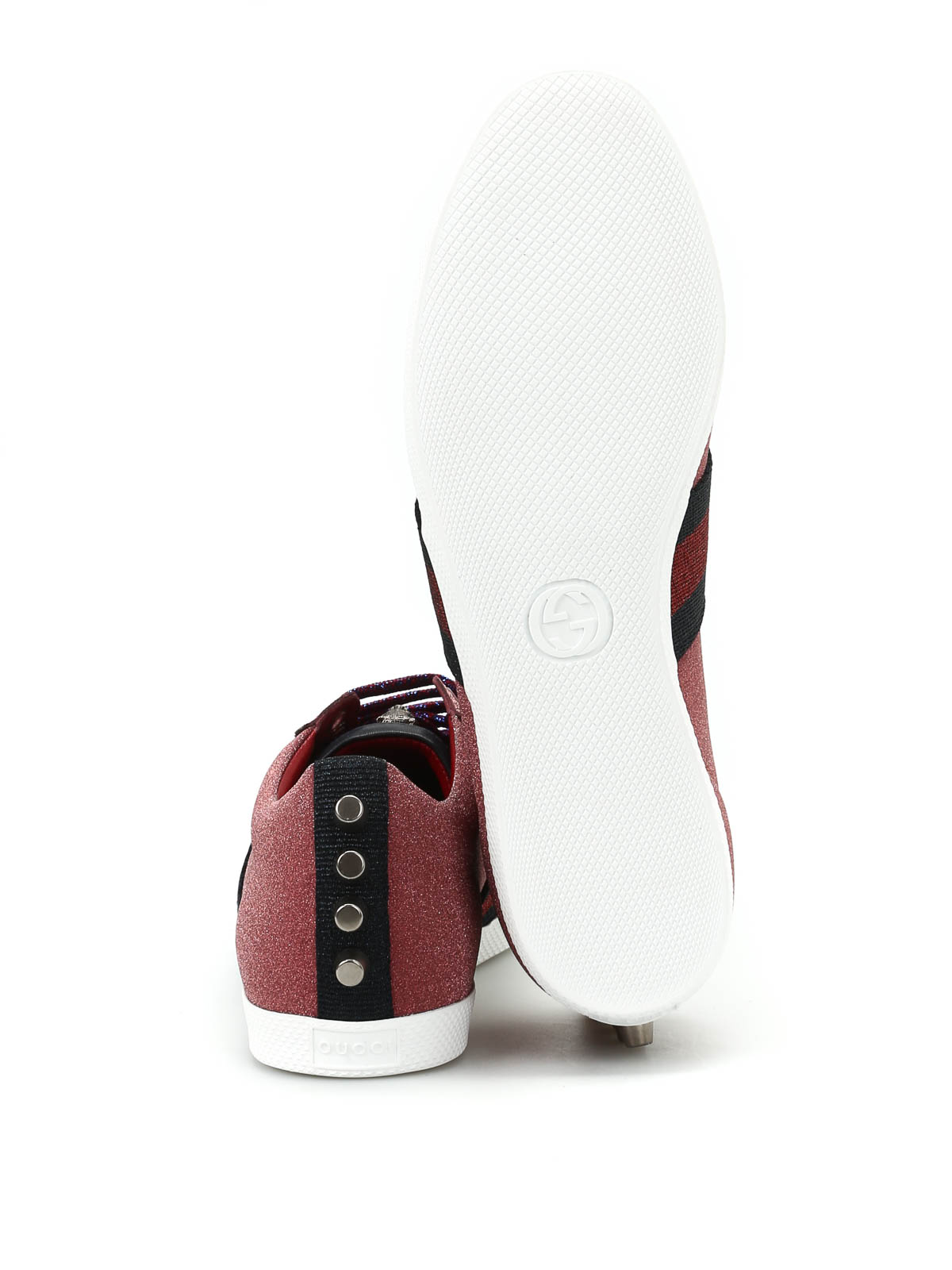 gucci glitter trainers
