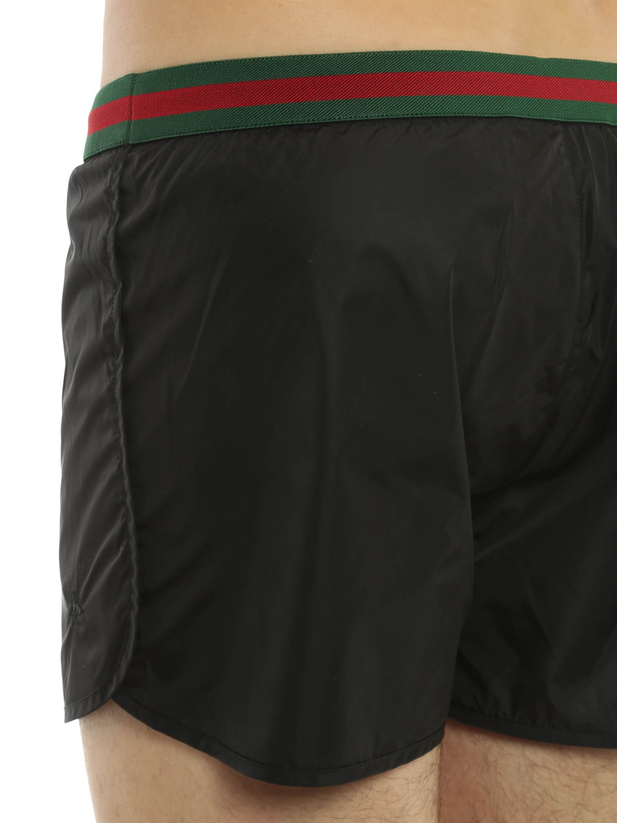 Web detail swim shorts by Gucci - Swim shorts & swimming trunks | iKRIX