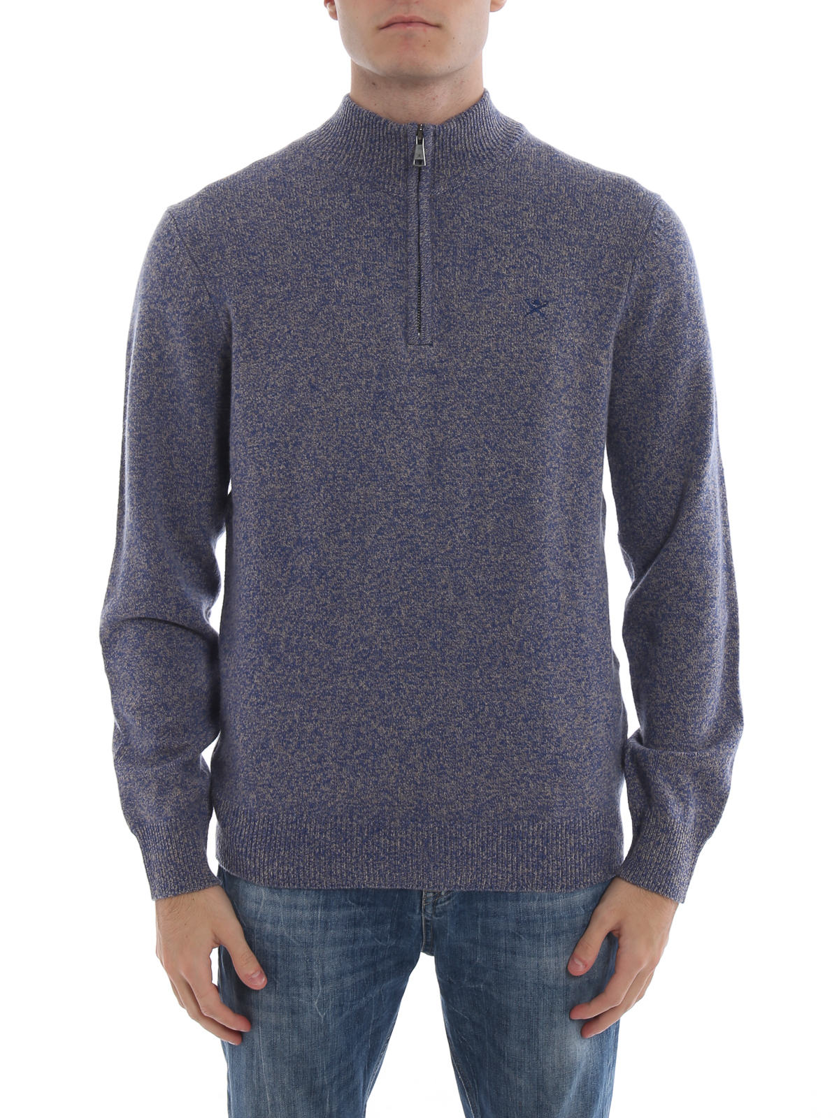 zip front turtleneck