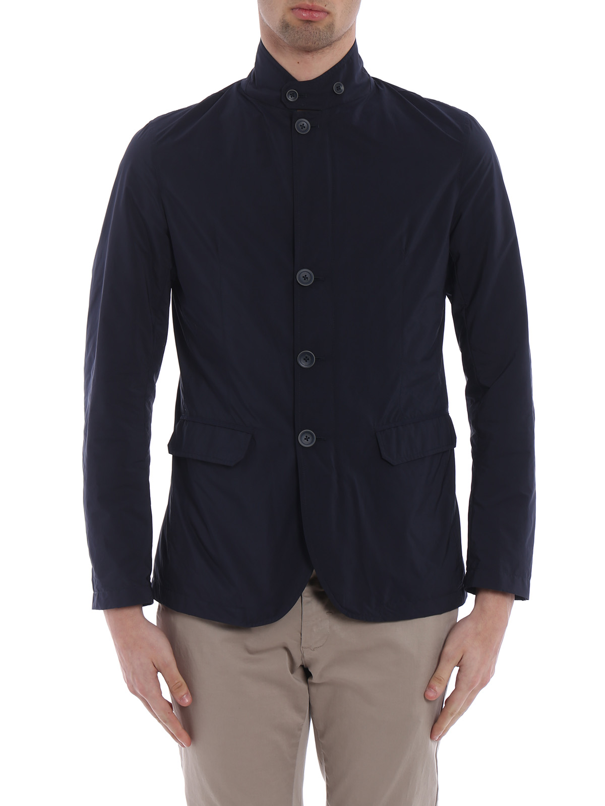 Herno - Shimmering technical fabric jacket - casual jackets ...