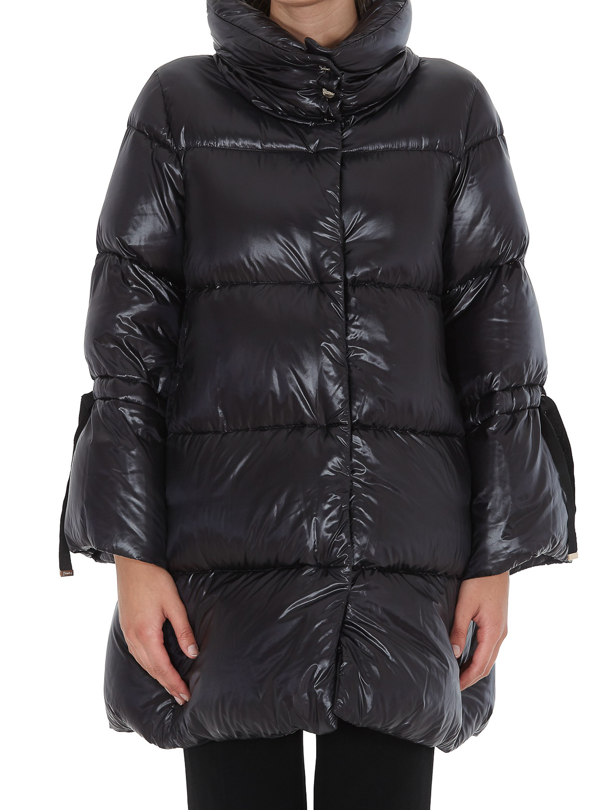 Padded coats Herno - Funnel neck nylon padded coat - PI1135D120179300