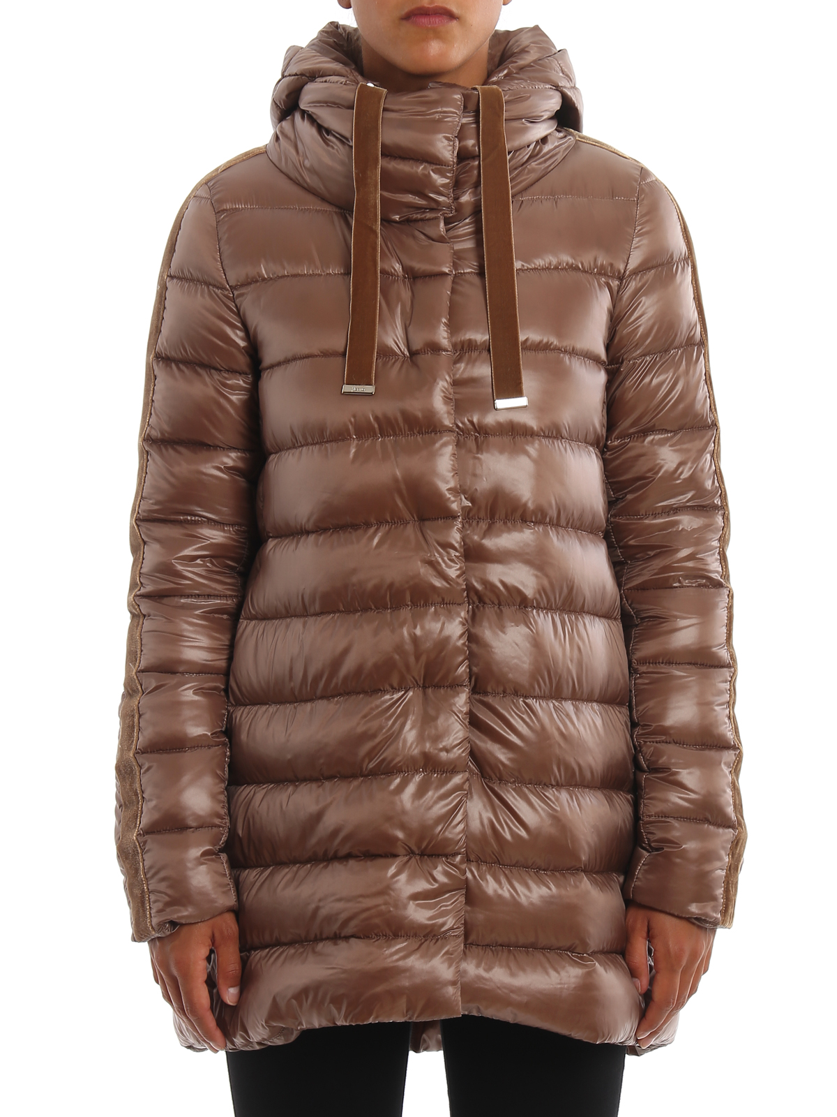 herno hooded down coat