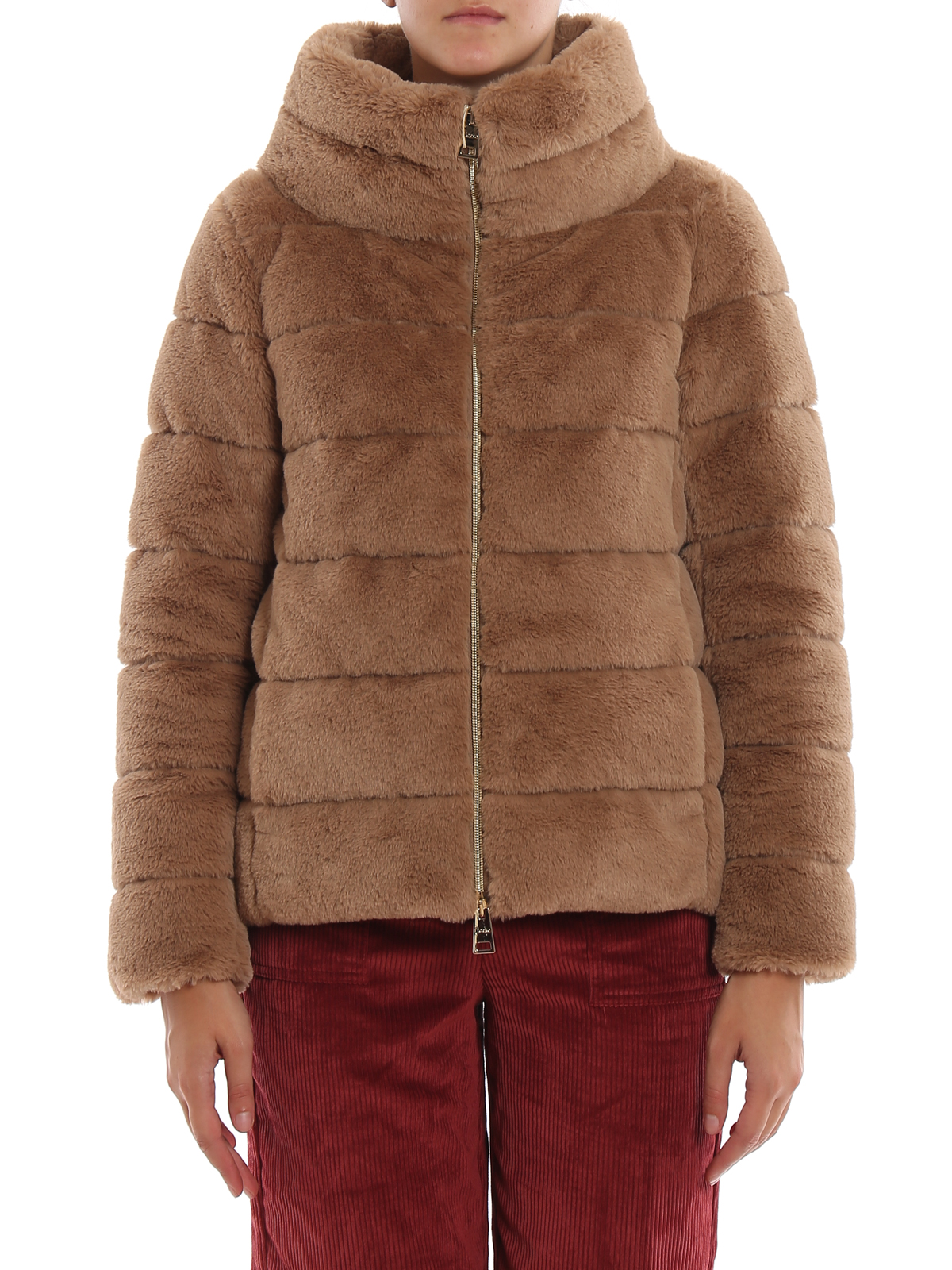 Padded jackets Herno - Faux fur padded jacket - PI1027D122592150
