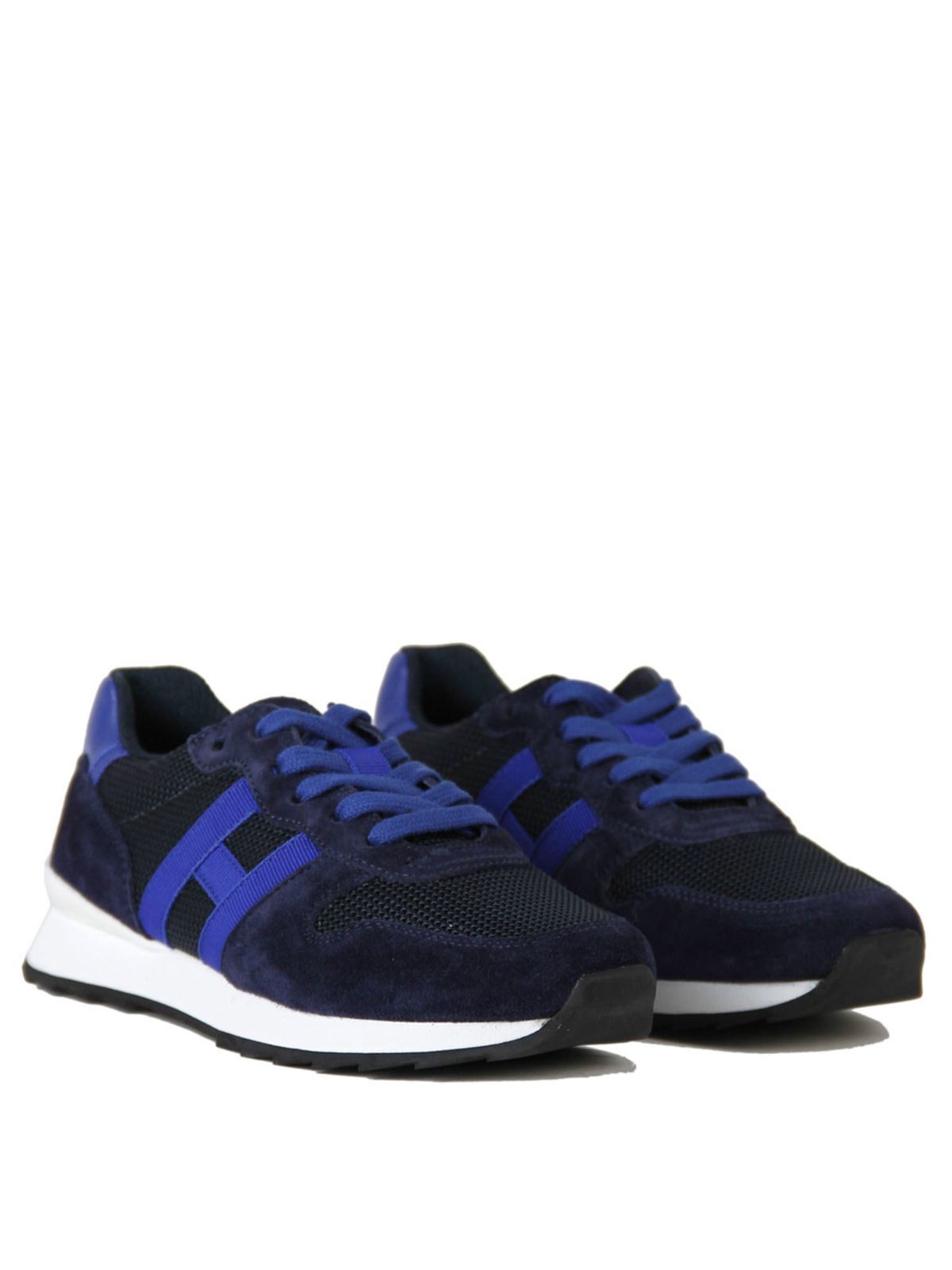 navy blue trainers junior