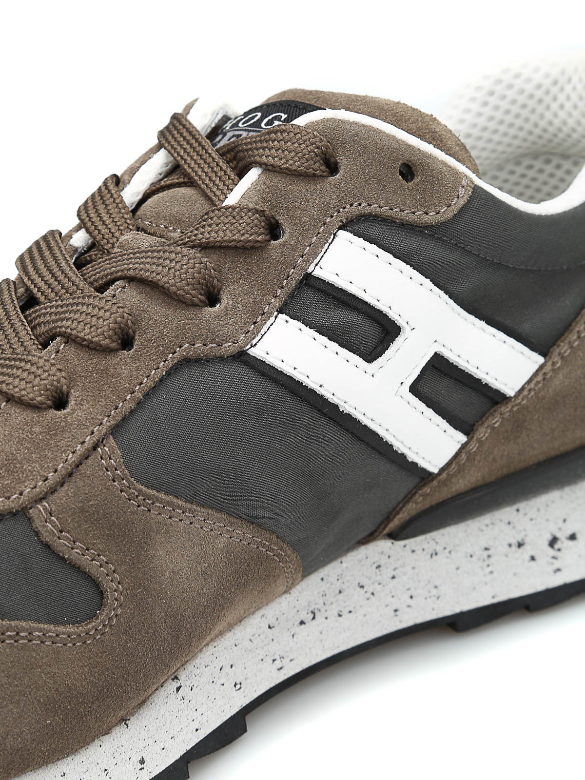 Sneakers Hogan Rebel - Sneaker R261 basse in tessuto - HXM2610R671BVH0XGK