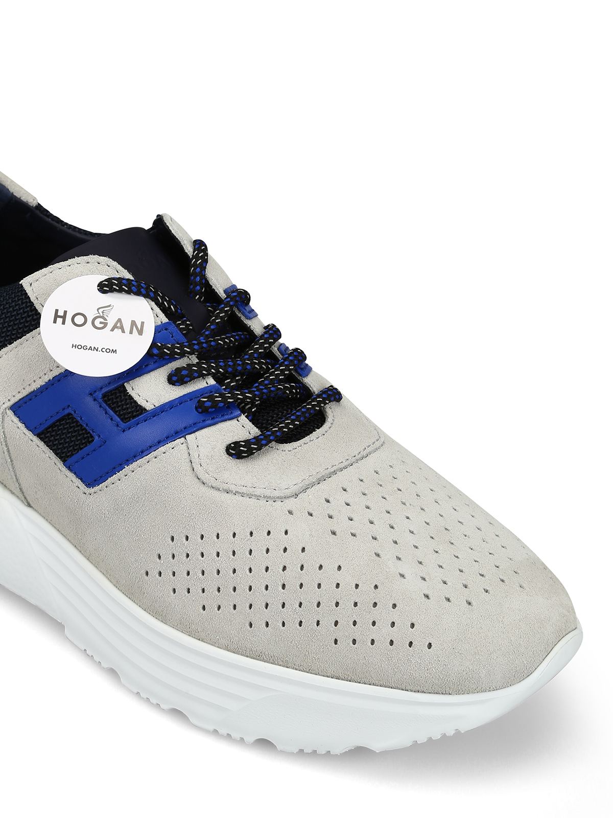 Hogan - Sneaker Active One beige e blu - sneakers - HXM4430BR10KXU683Y