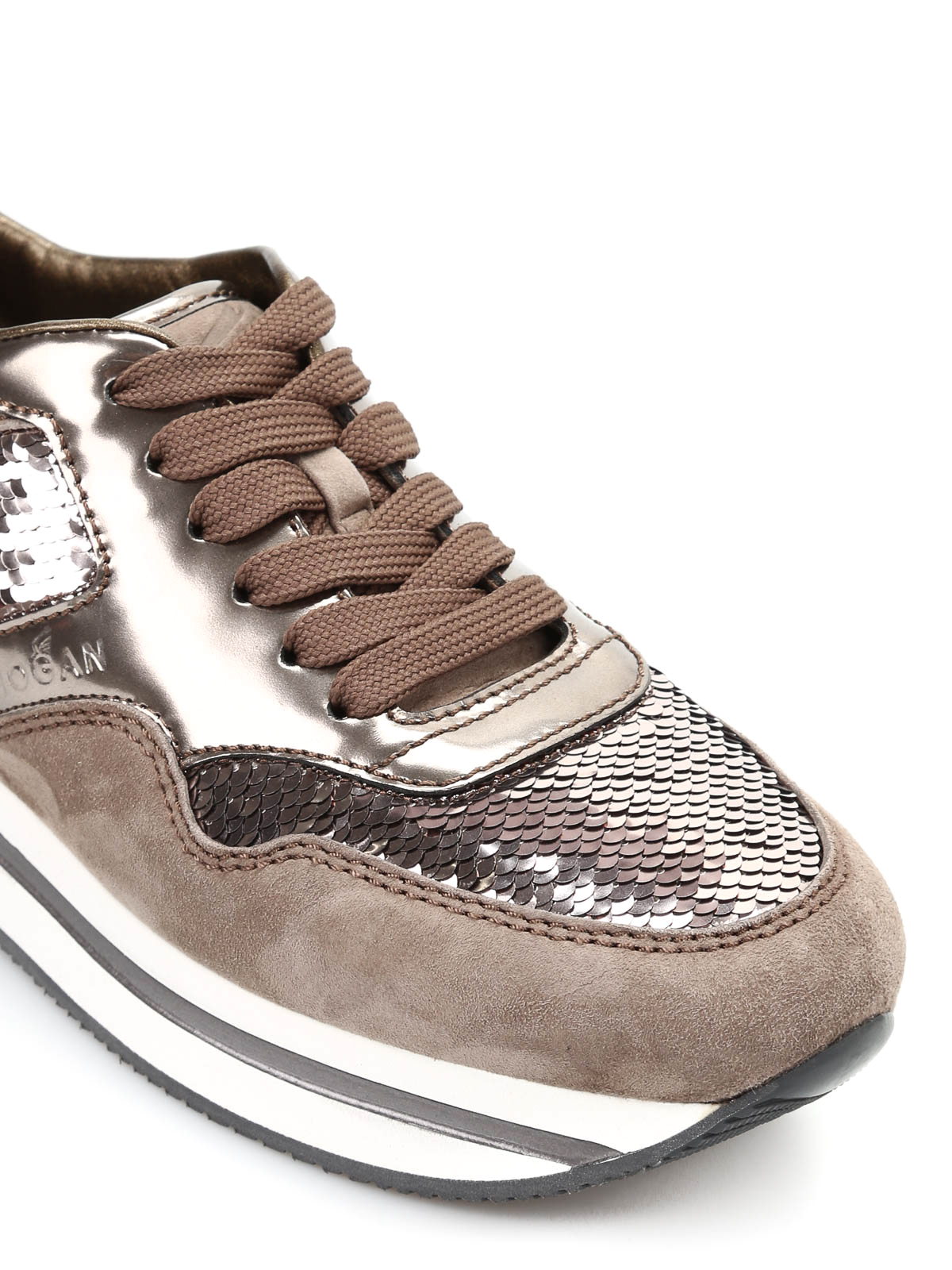 Hogan - Sneaker H222 con paillettes - sneakers - HXW2220N624DZ8003L