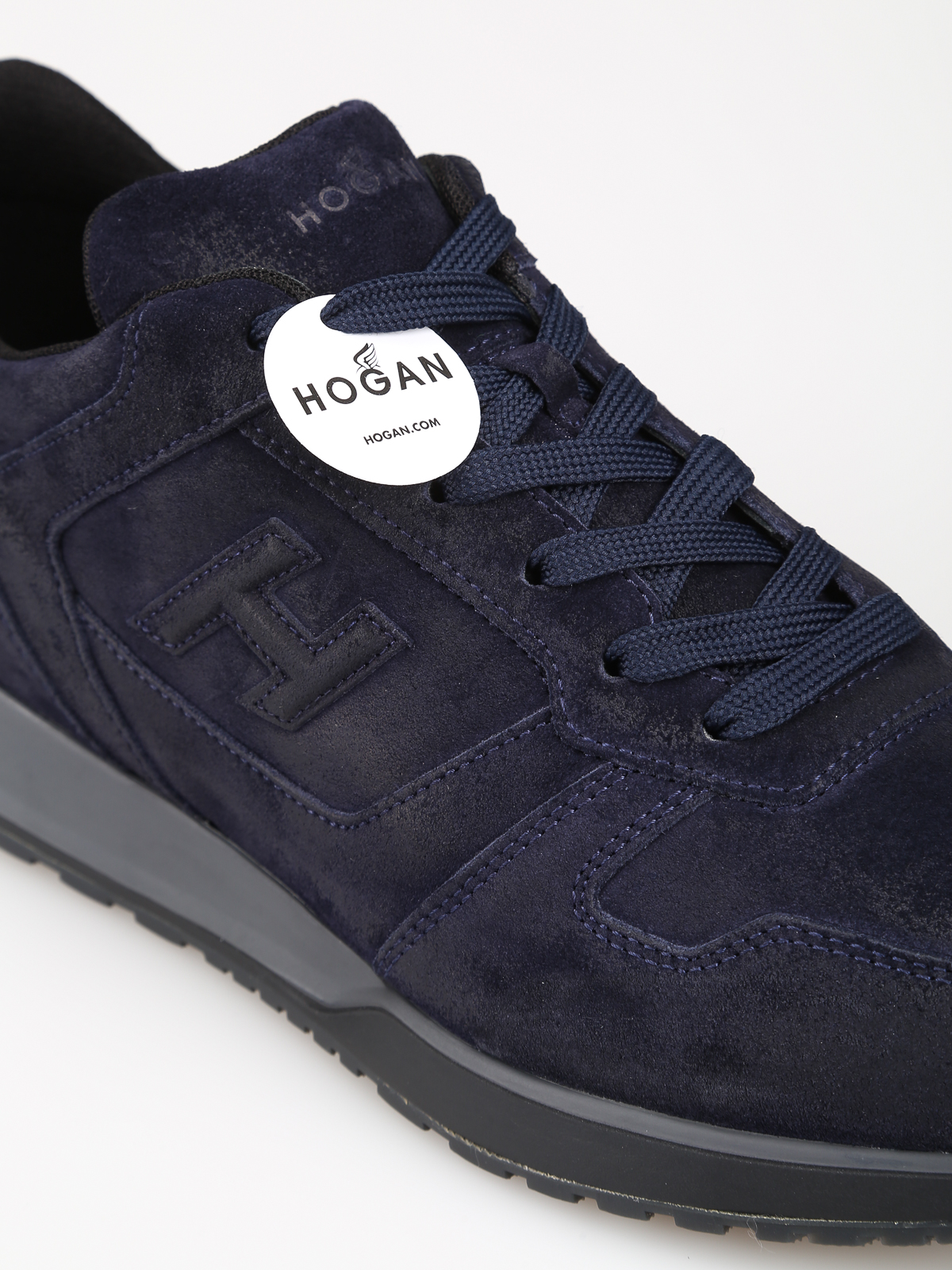 Hogan - Sneaker H321 in pelle scamosciata blu - sneakers -  HXM3210Y850HG0U801