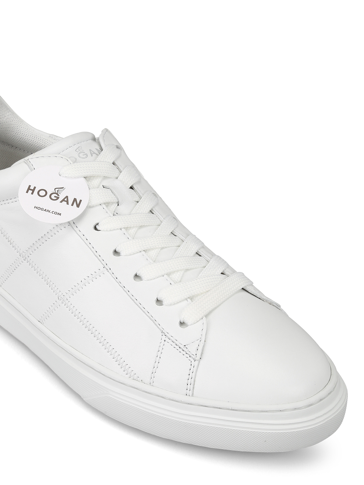 Hogan Leather H365 in White Womens Mens Shoes Mens Trainers Low-top trainers 