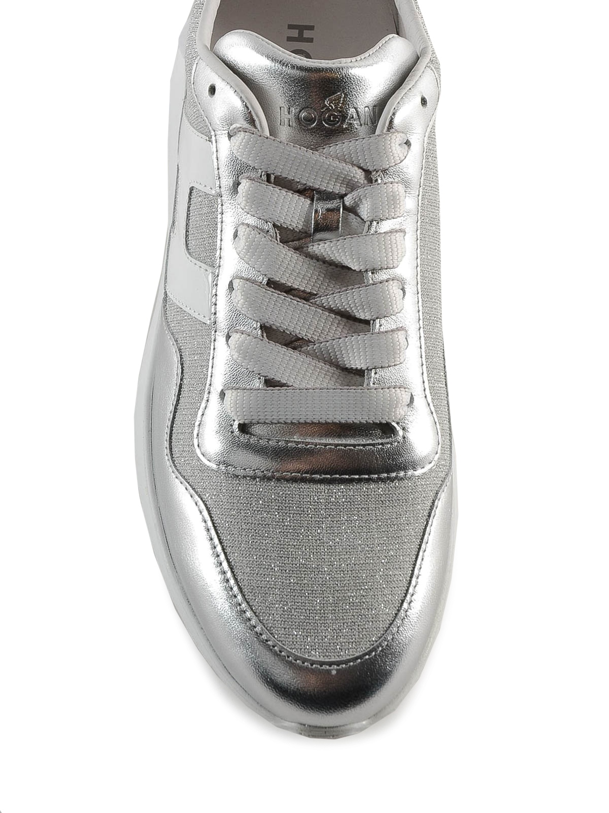 scarpe hogan argento