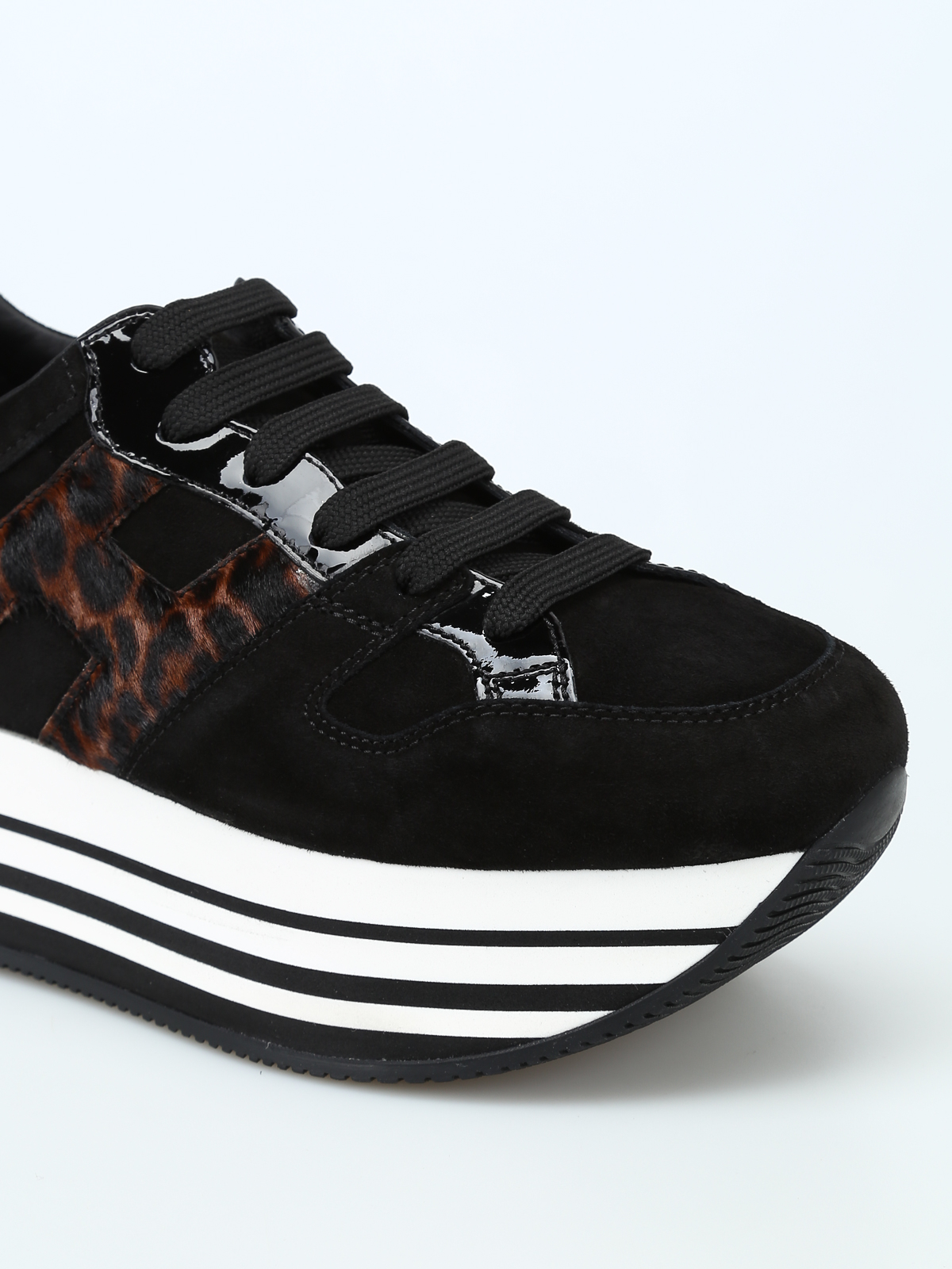 Hogan - Sneaker Maxi H222 con H in cavallino - sneakers - GYW2830T548K7Q758H
