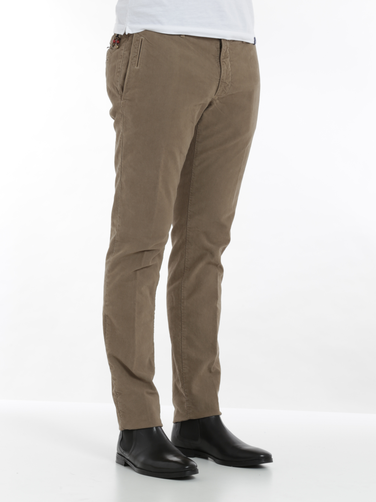 Casual trousers Incotex - Slack Slim Fit pants - 1S761940457422