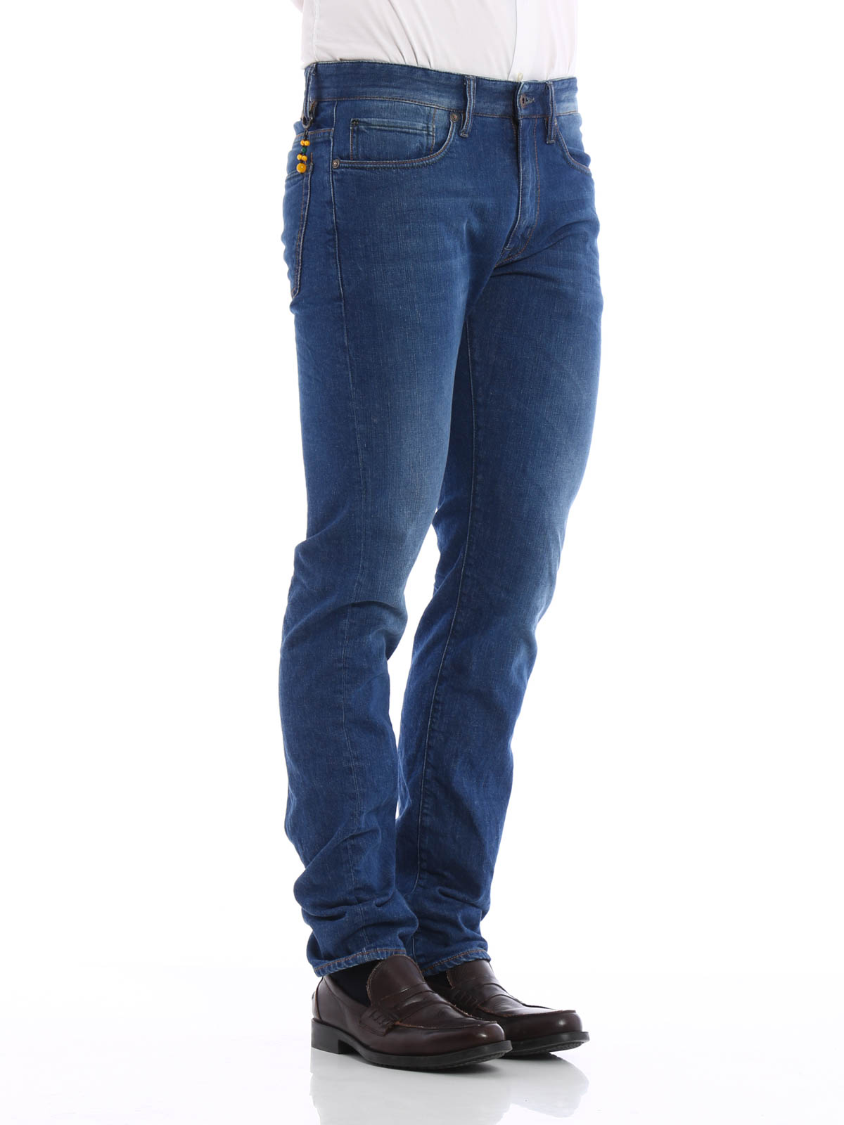 industrie Manhattan Makkelijk in de omgang Straight leg jeans Incotex - Five pocket jeans - SKYD90537815 | iKRIX.com