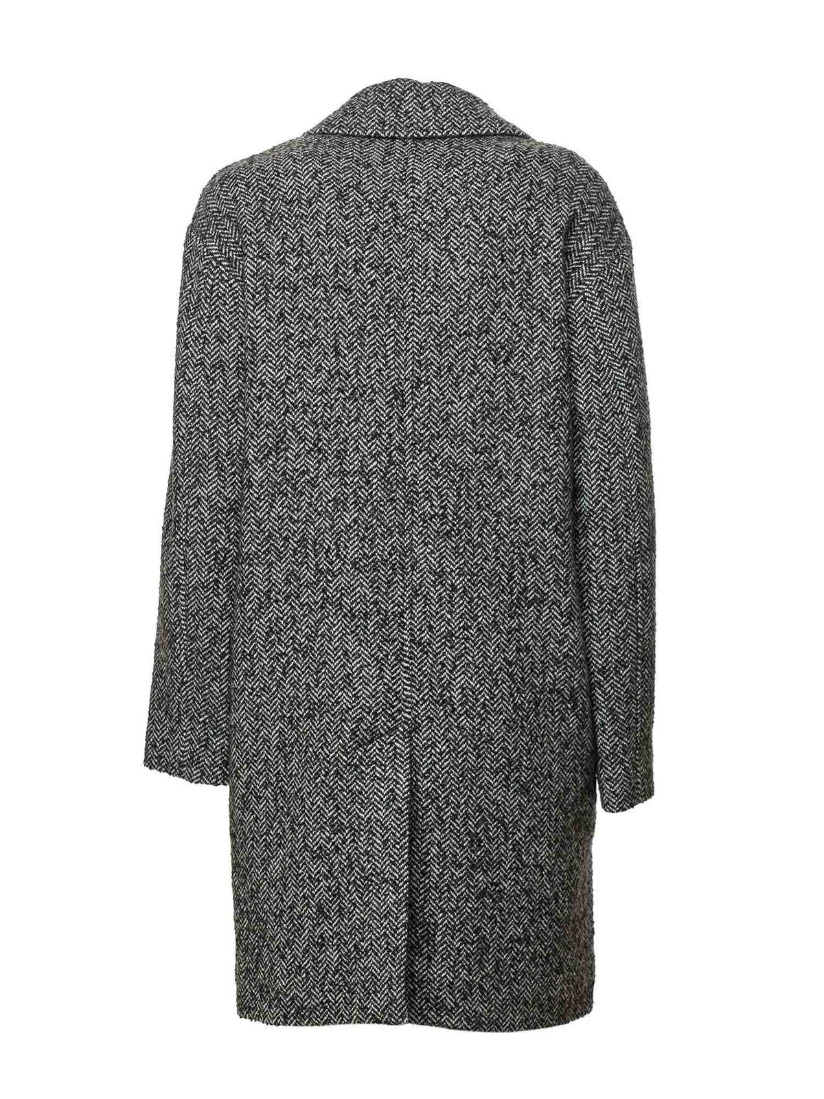 Long coats isabel marant etoile - Dante coat in anthracite color ...