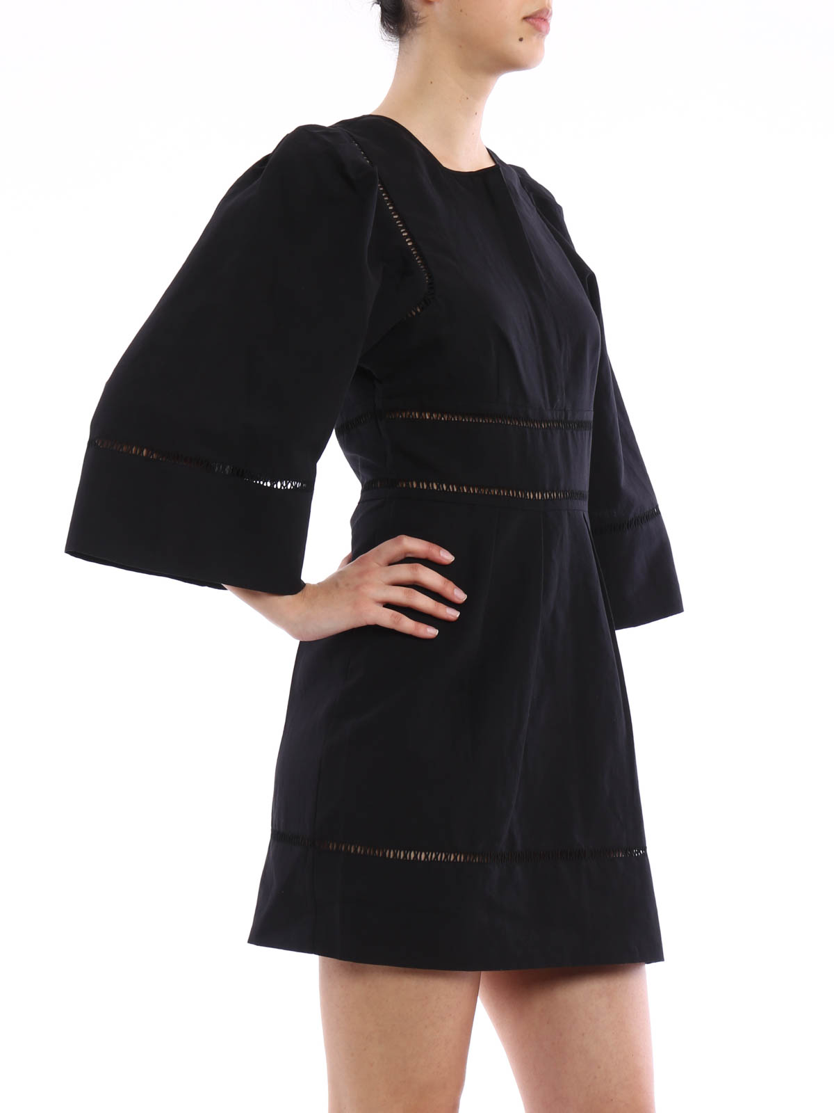 Short Dresses Isabel Marant Reone Dress Rop021ipblack