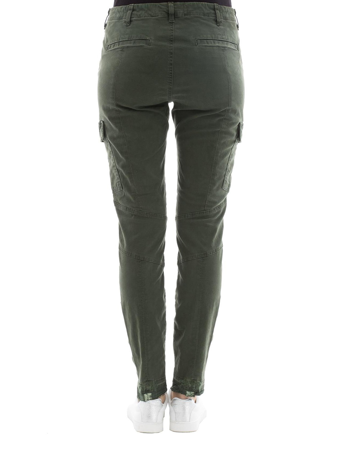 ripped cargo trousers