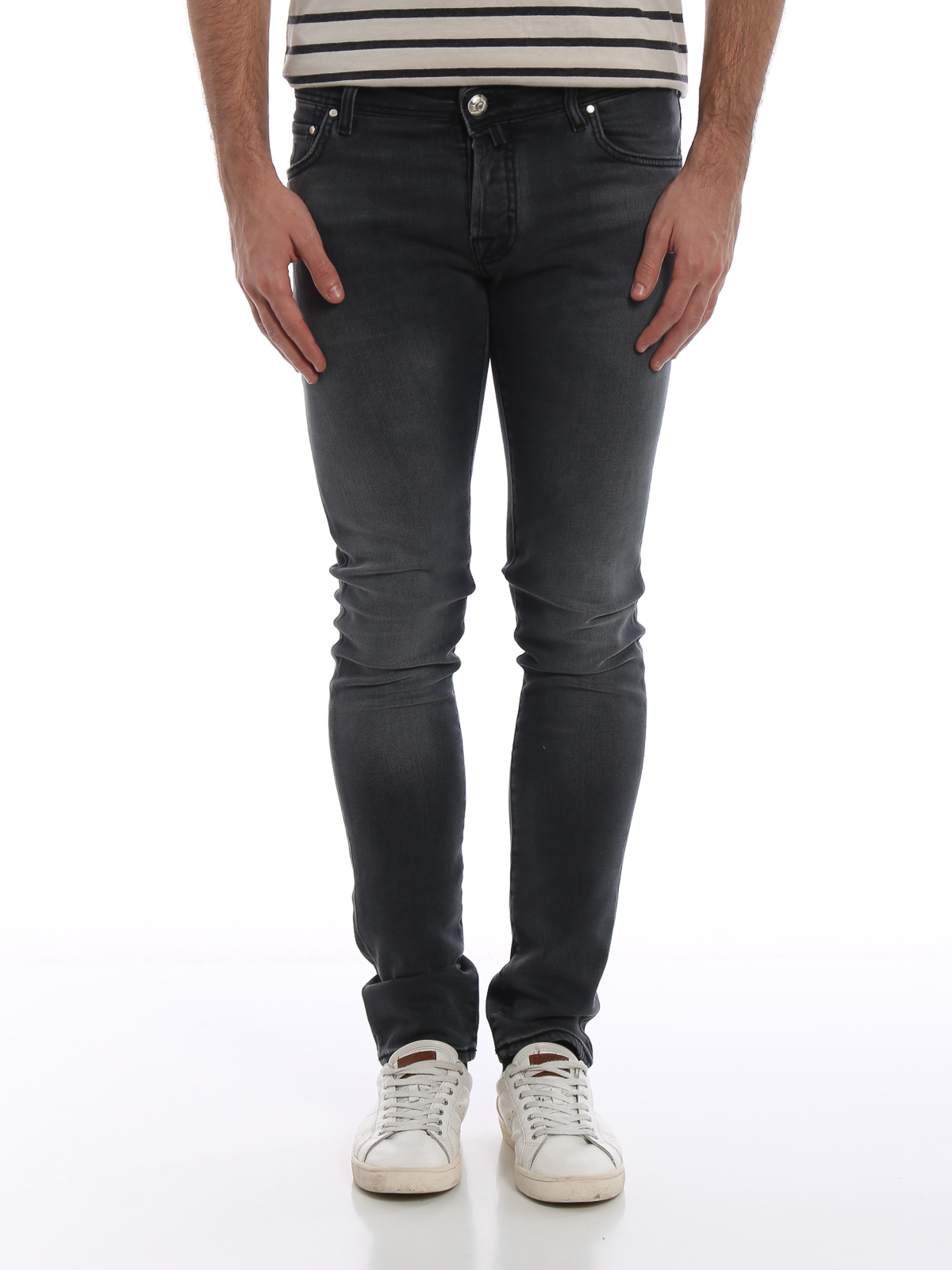 Infrarood omvang Martin Luther King Junior Skinny jeans Jacob Cohen - Grey denim slim fitting jeans -  PW622SLIMCOMF00733W35002003