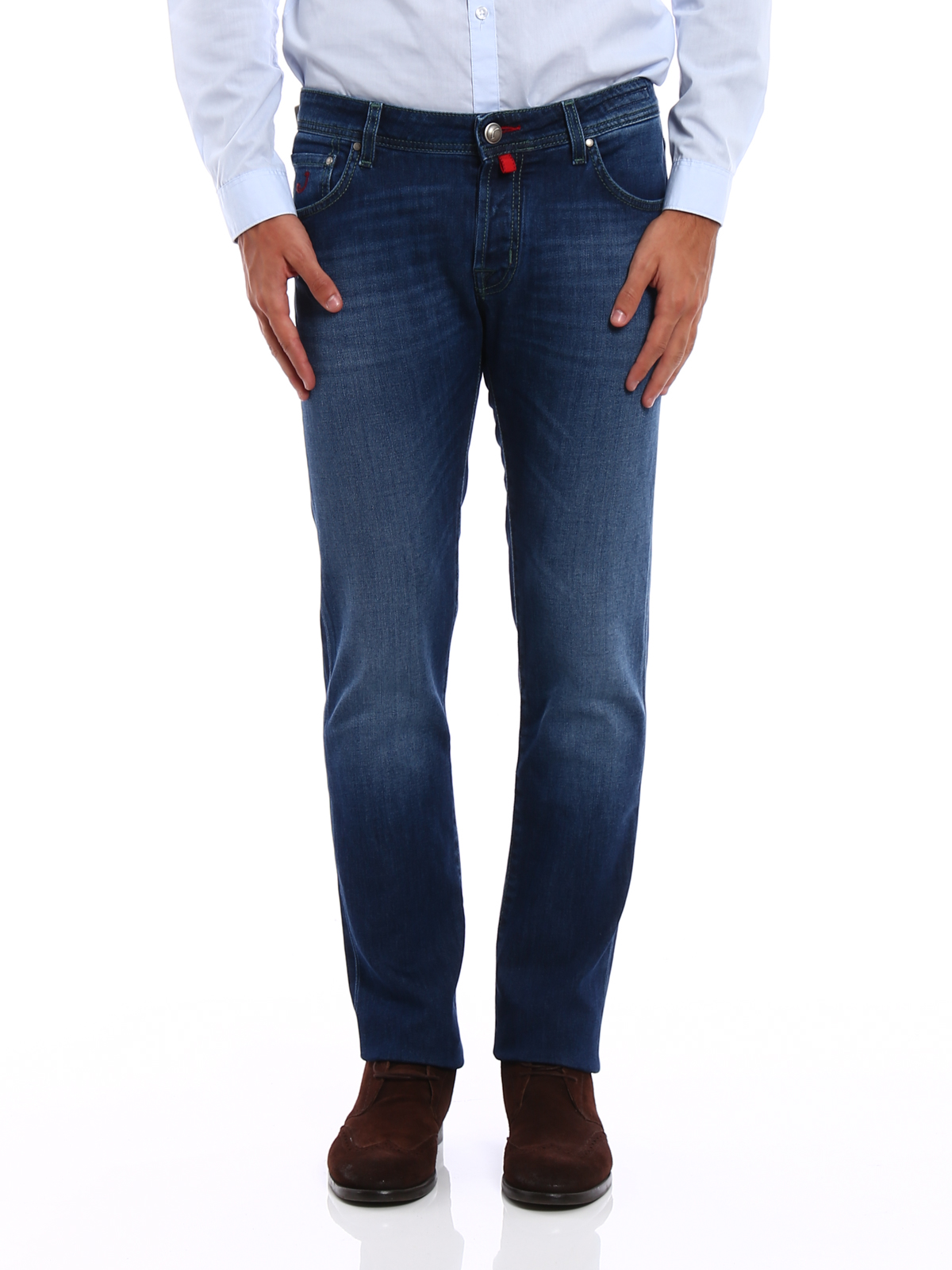 Straight leg jeans Jacob - Style 622 rigid denim jeans PW622COMF00734W2002