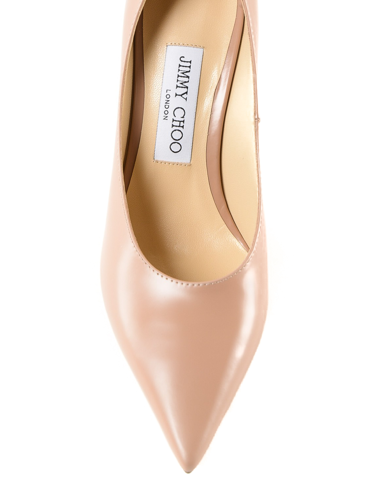 Jimmy Choo - Ava 85 pink leather pumps 