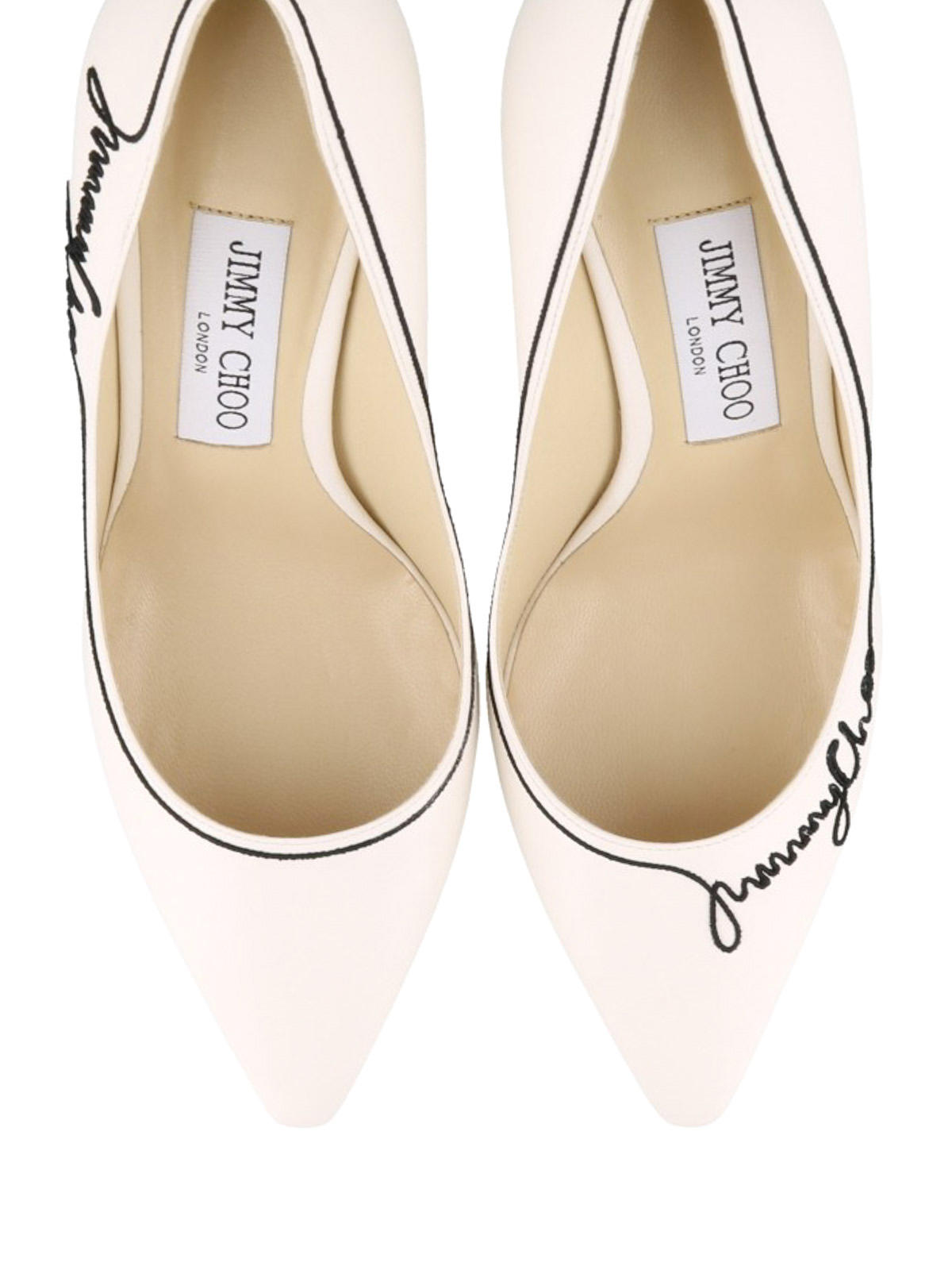 jimmy choo logo shoes