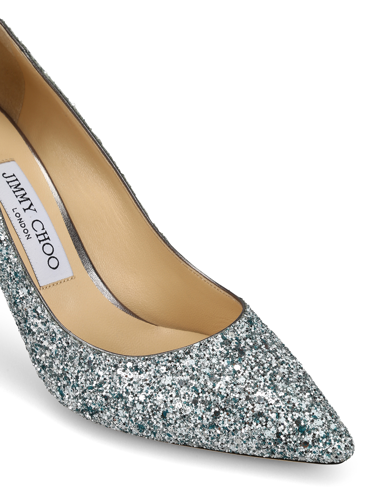 jimmy choo glitter high heels