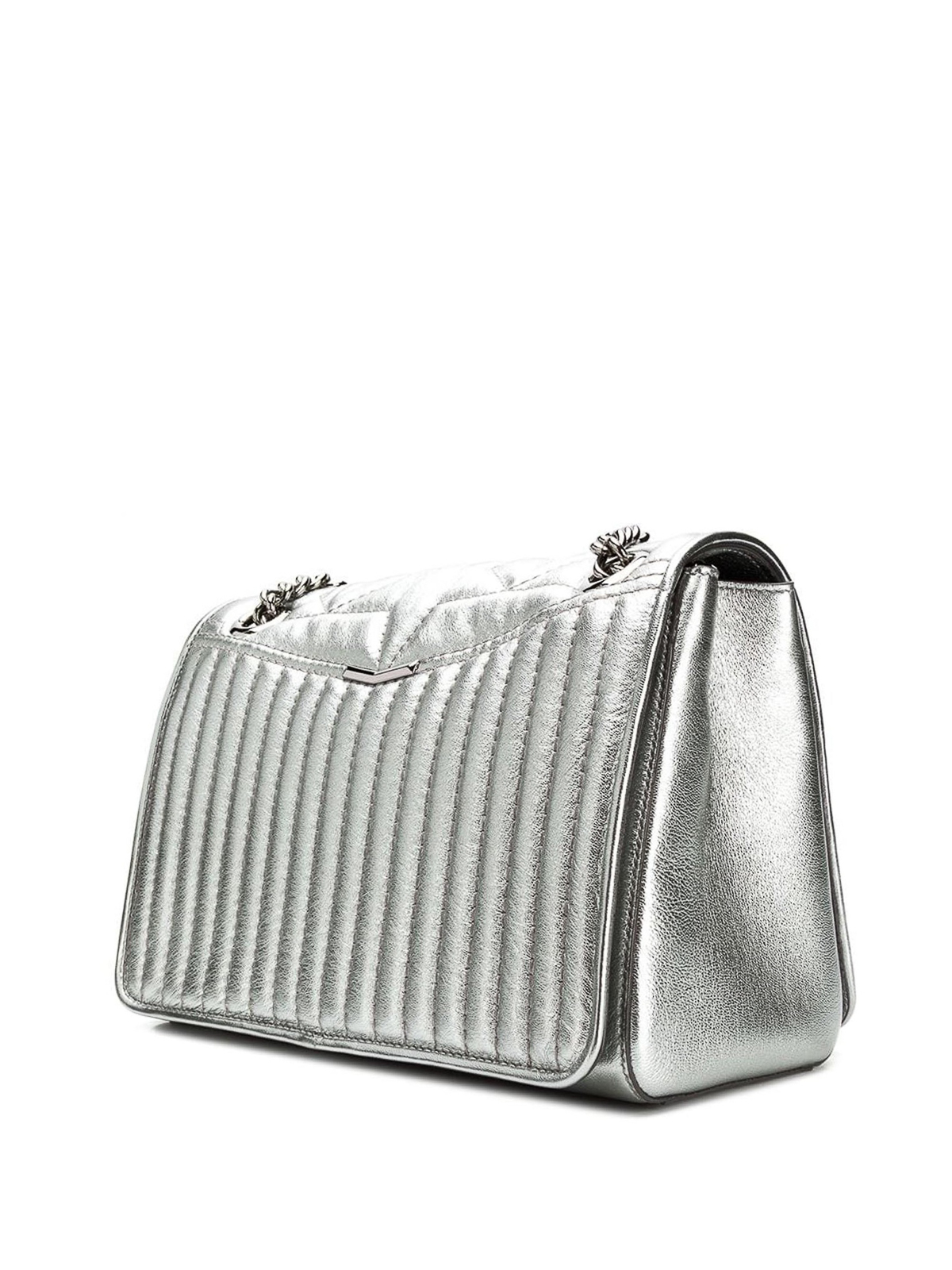 jimmy choo silver purse