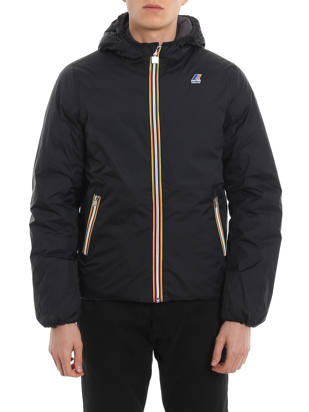 K-way - Jacques Thermo Plus reversible padded jacket - padded jackets ...